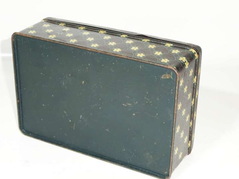 Art Deco Blechdose Behälter Deko Laden Reklame Vintage