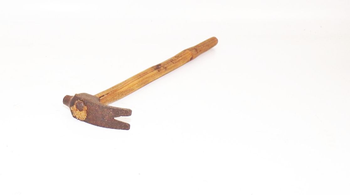 Alter Klauenhammer Klein Miniatur Werkzeug 