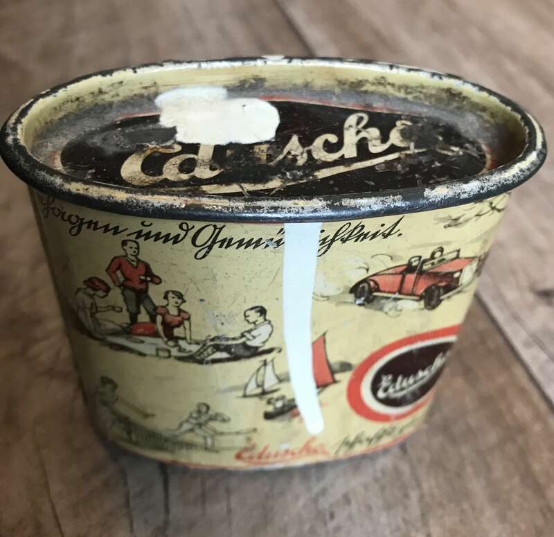 Alte Blechdose Eduscho Kaffeegrossrösterei Bremen Vintage Kaffeedose klein