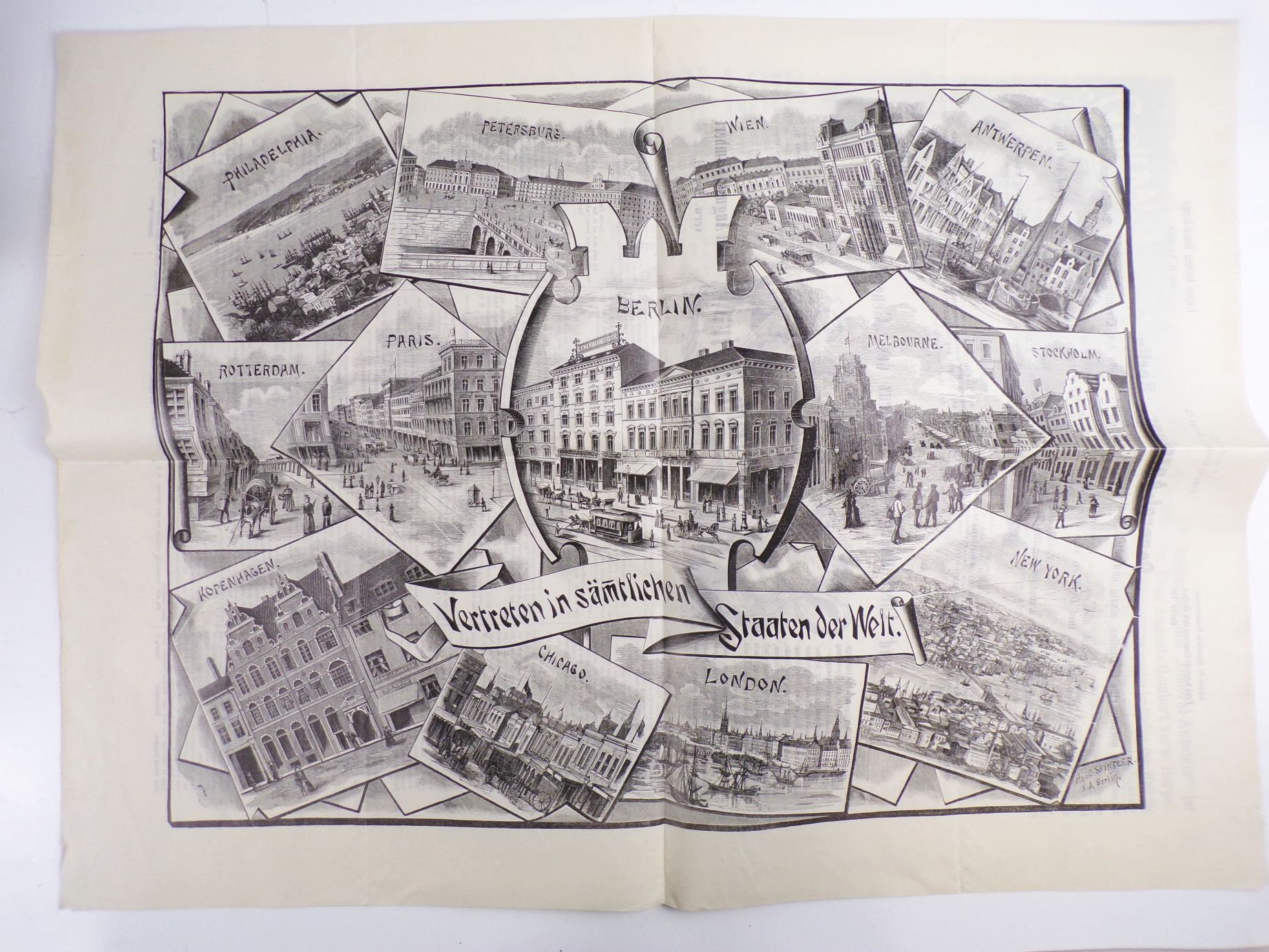 Reklame Damen Verheiratung 1890 Eheschließung Absprache Zweckehen 