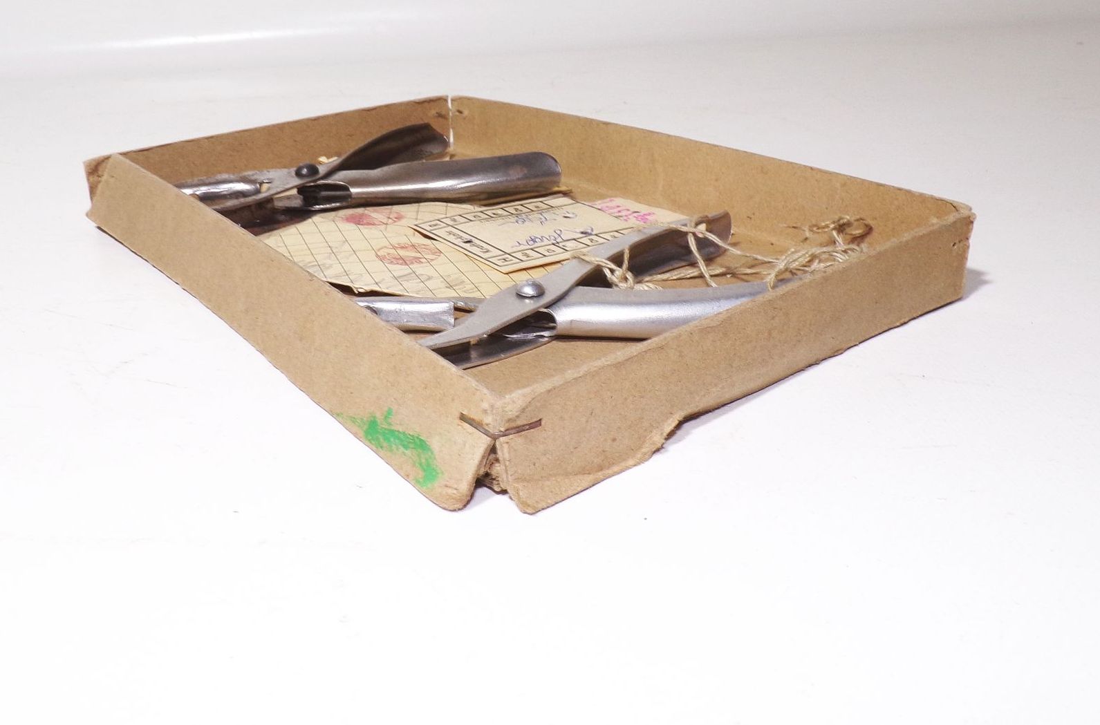 Alte Schachtel Der kleine Schaffner Elektrische Kinderbahn Famos Straßenbahn Deko