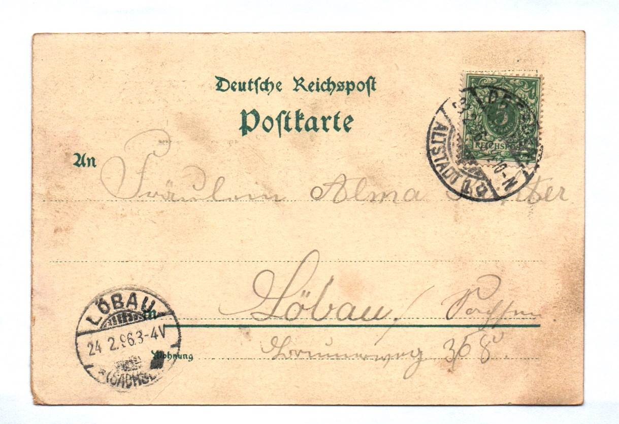 Ak Gruss vom Cafe Central zu Dresden Sachsen DR 1896 Ak Gruss vom Cafe Central zu Dresden Sachsen DR 1896