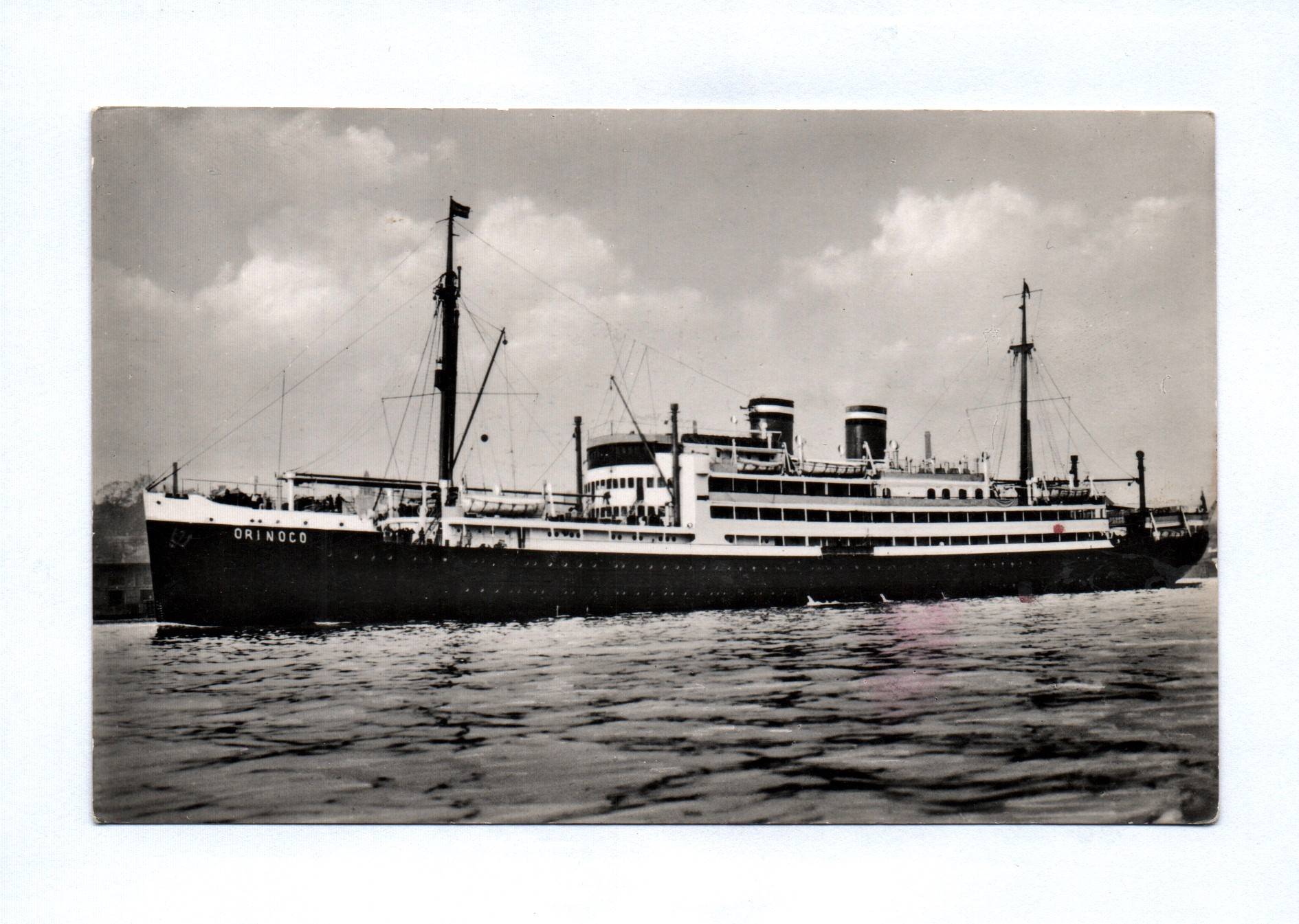 5x Foto Ak MS Orinoco der Hamburg Amerika Linie