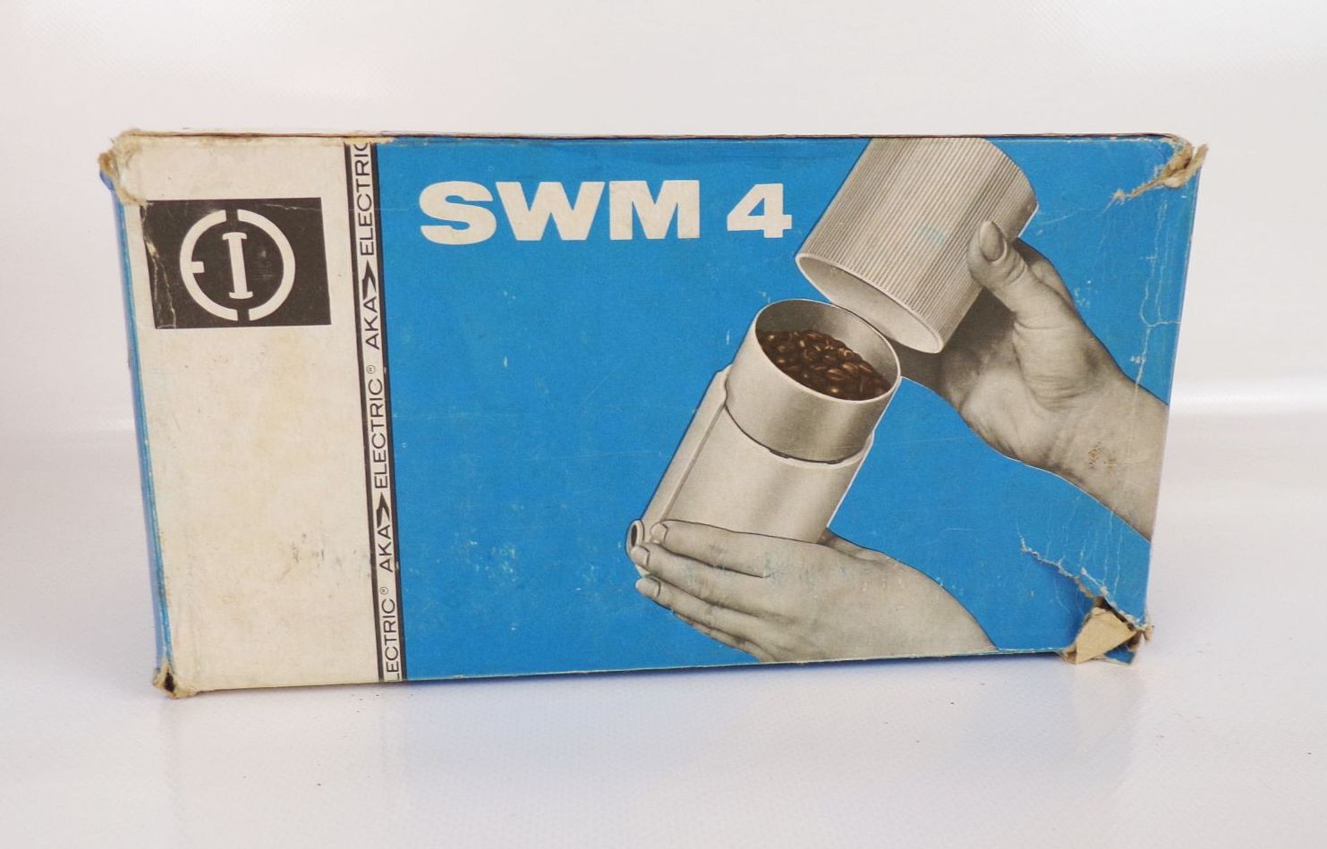 Kaffeemühle DDR Schlagwerkmühle Aka Electric OVP 