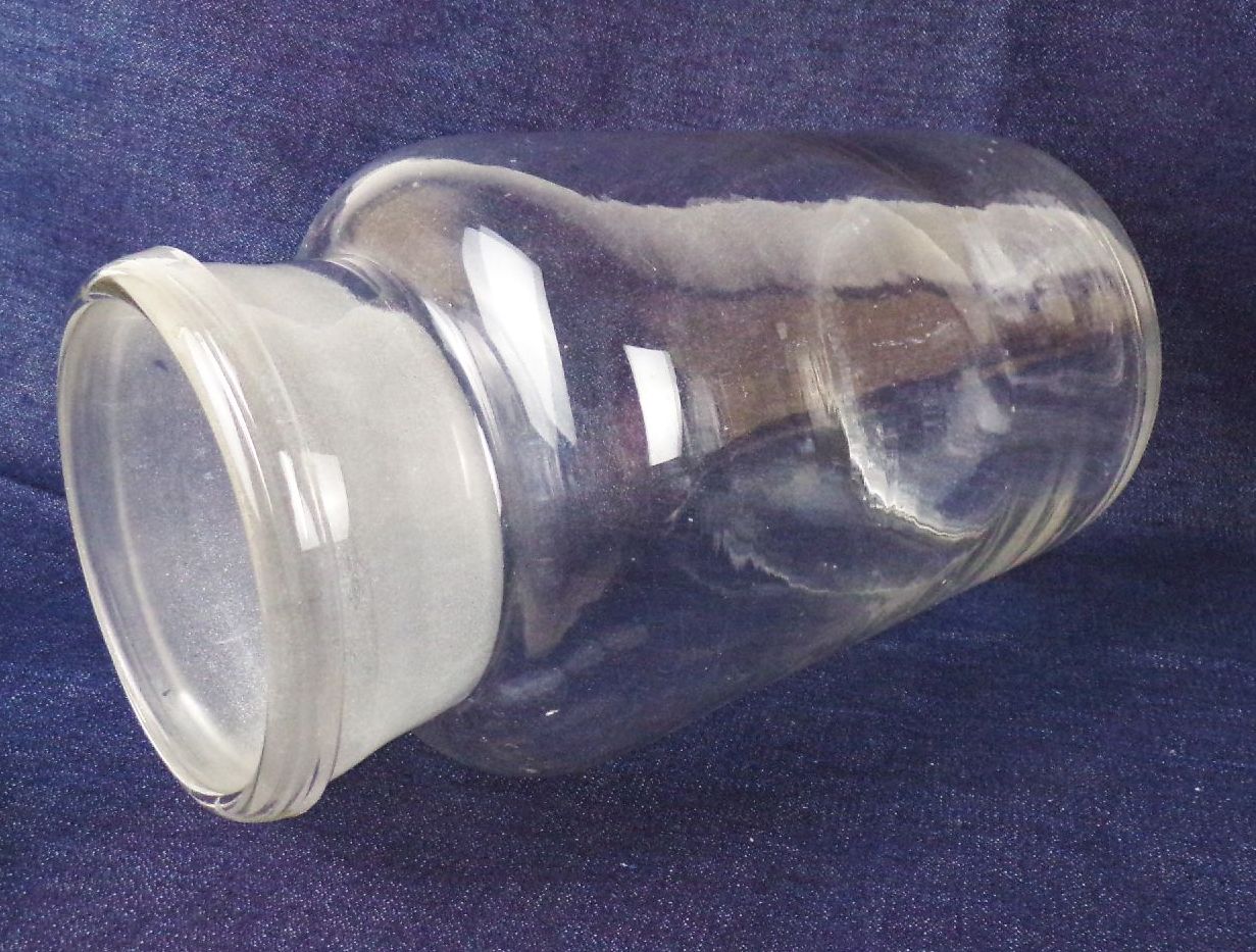 Altes Bonbonglas Transparent Deckel Glas Vintage Altes Bonbonglas Transparent Deckel Glas Vintage