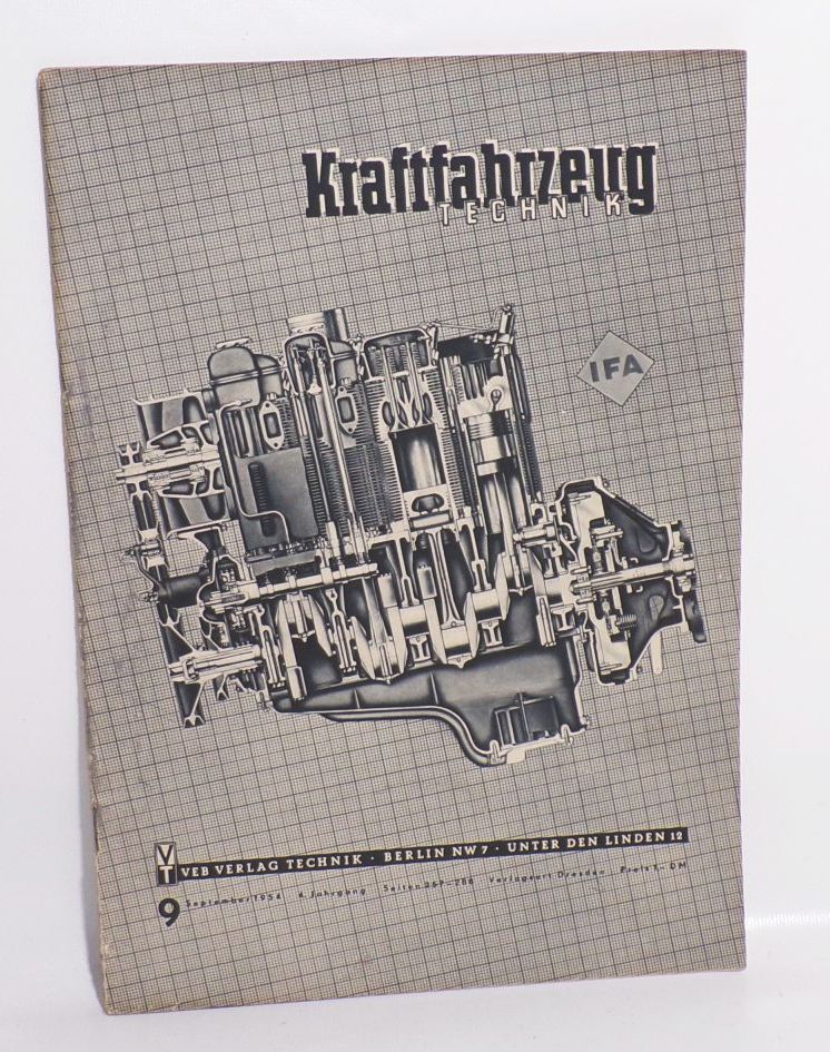 KFT Kraftfahrzeug Technik 1954 bis 1958 DDR Oldtimer Zeitschrift Auswahl