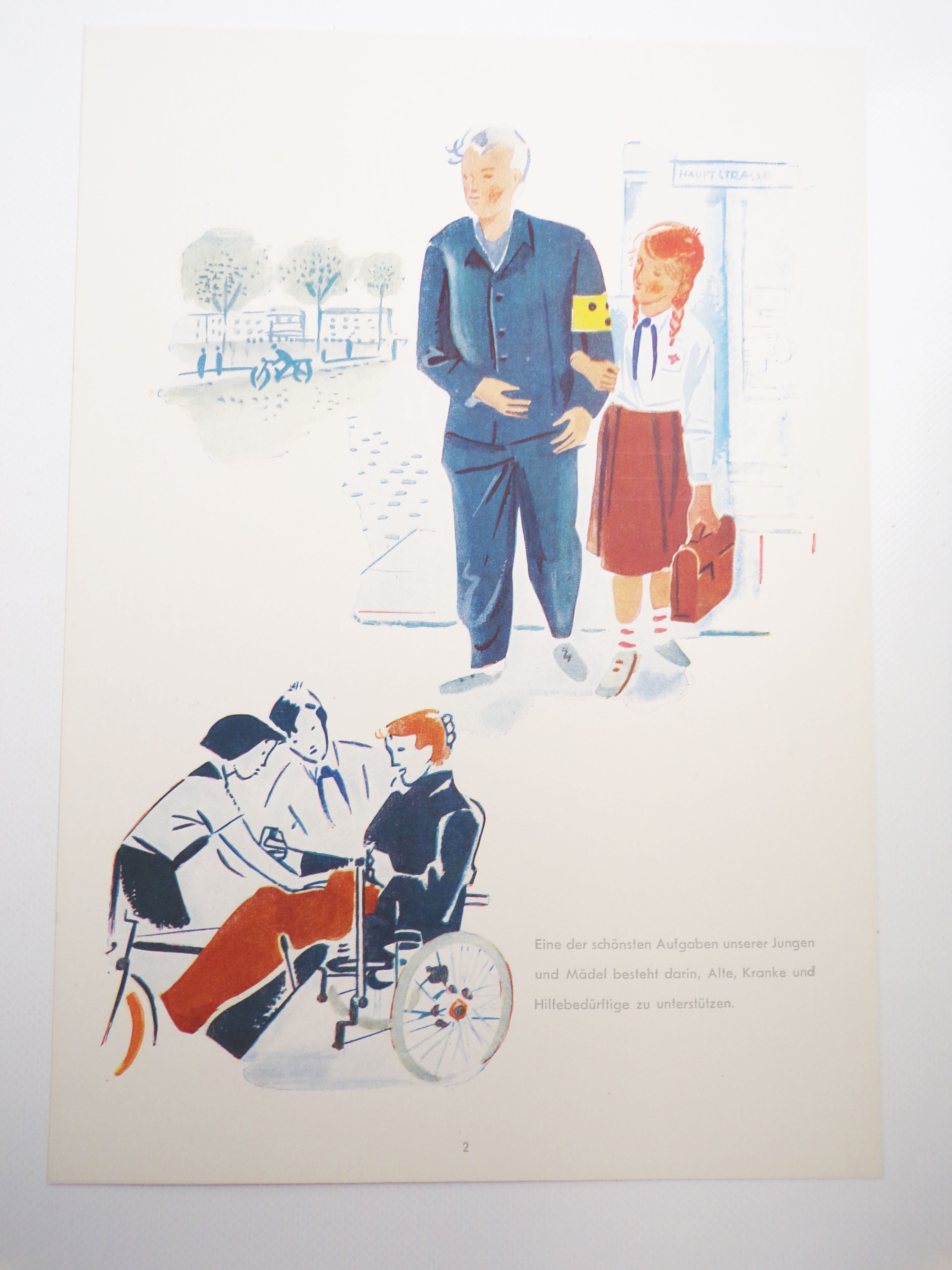 DDR Auszeichnung Mappe Junge Sanitäter Deutsches Rotes Kreuz 