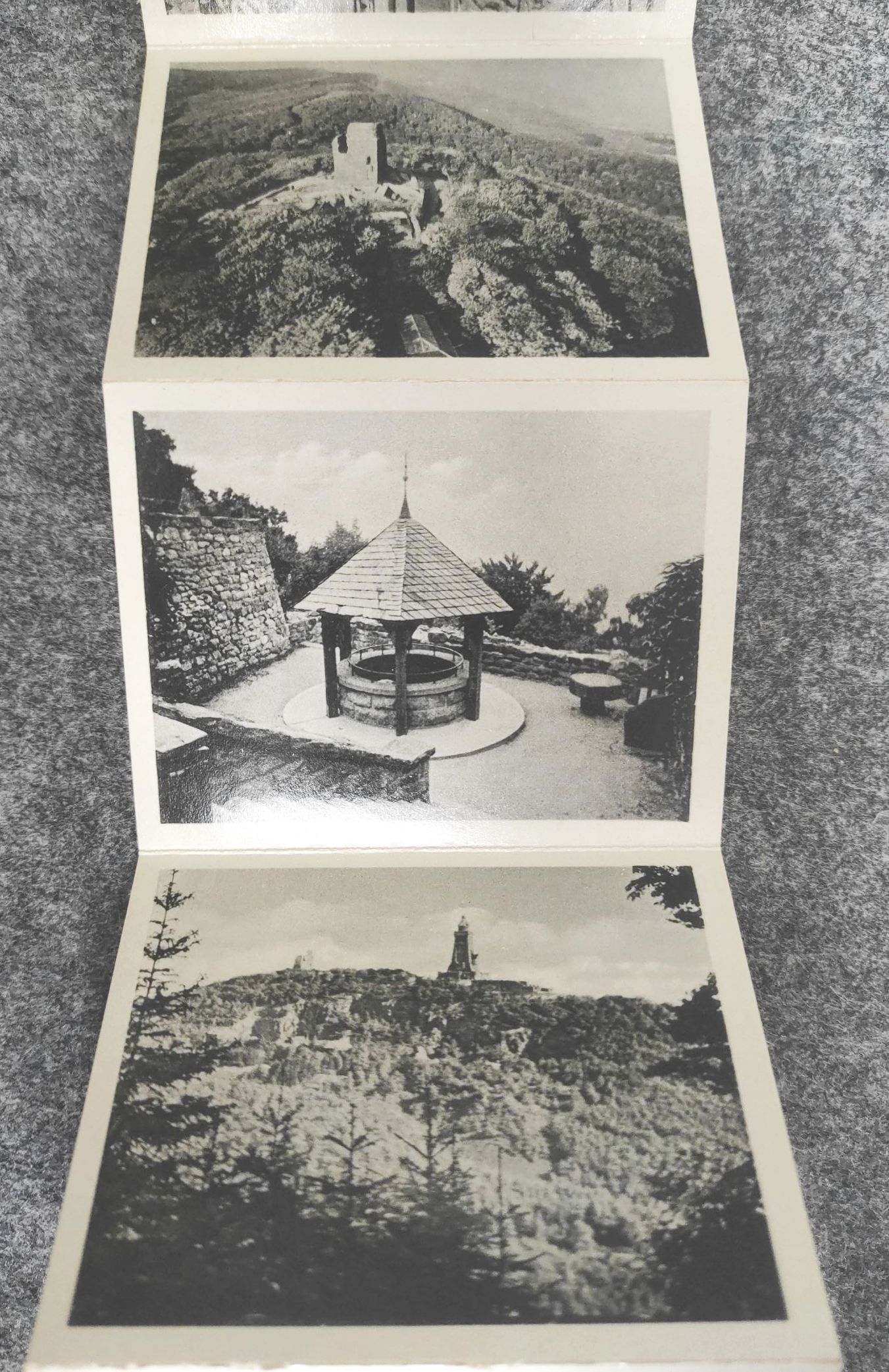 Leporello Kyffhäuser 10 Bilder DDR 1957 Leporello Kyffhäuser 10 Bilder DDR 1957