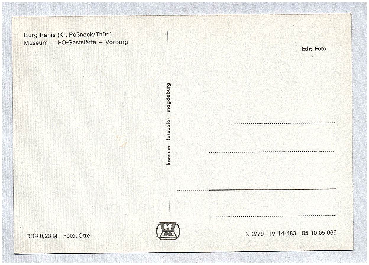 Ak Kreis Pößneck Thüringen Burg Ranis Museum HO Gaststätte Vorburg DDR Echt Foto Ak Kreis Pößneck Thüringen Burg Ranis Museum HO Gaststätte Vorburg DDR Echt Foto
