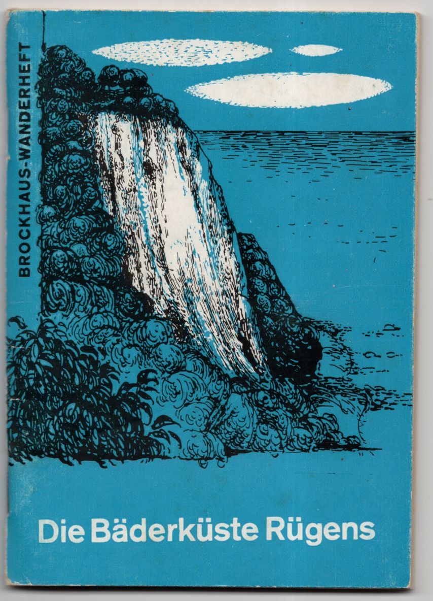 Die Bäderküste Rügens Brockhaus Wanderheft 1971 DDR