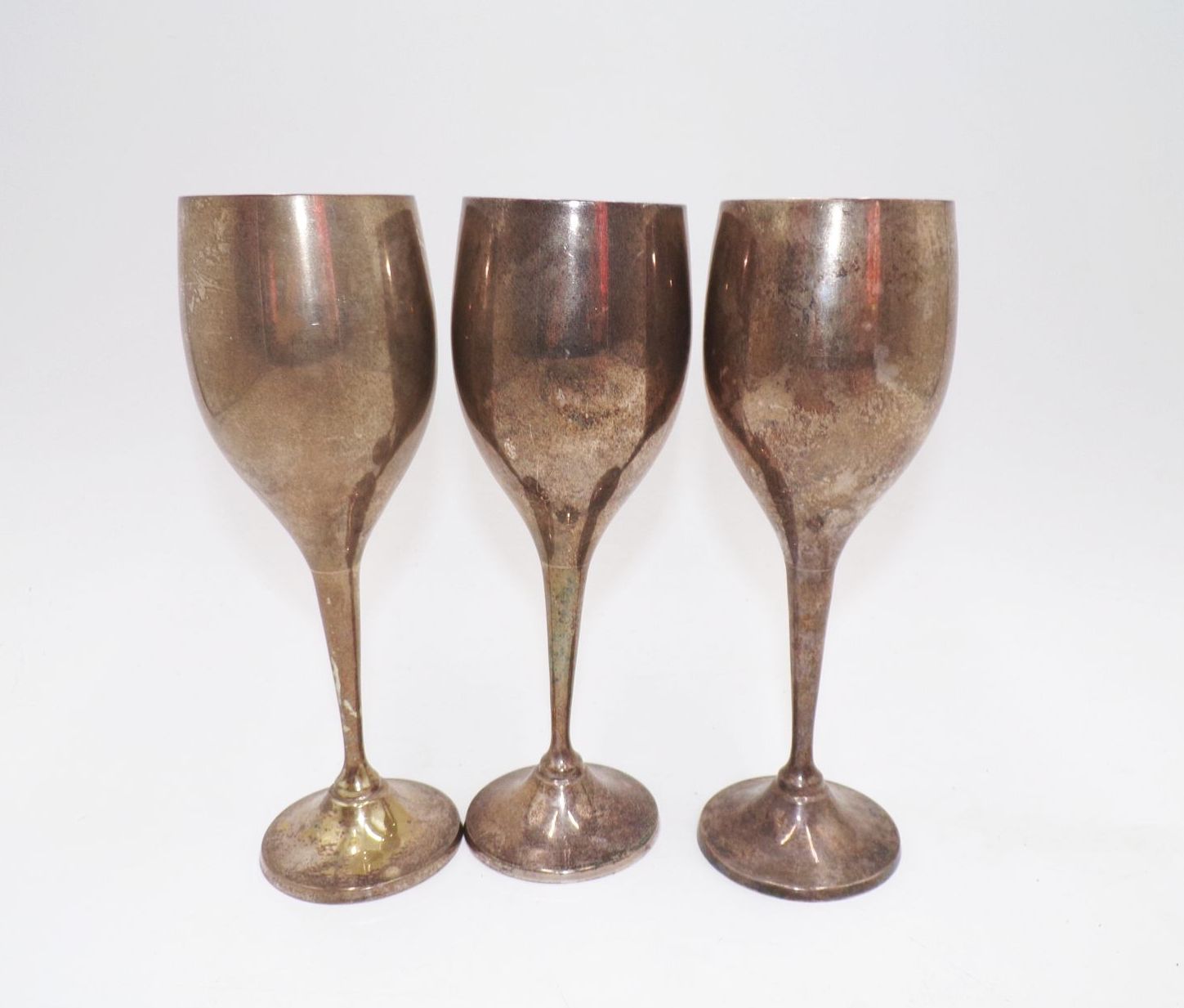 Alte Römer Becher Metall 3 Stück Deko Alte Römer Becher Metall 3 Stück Deko