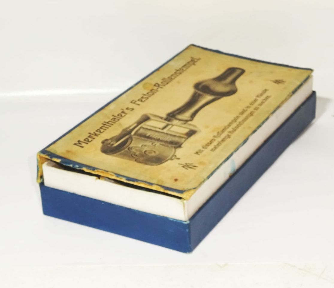 Merkenthaler Feston Rollenstempel Wäsche Muster Monogramme Stickerei Handarbeit