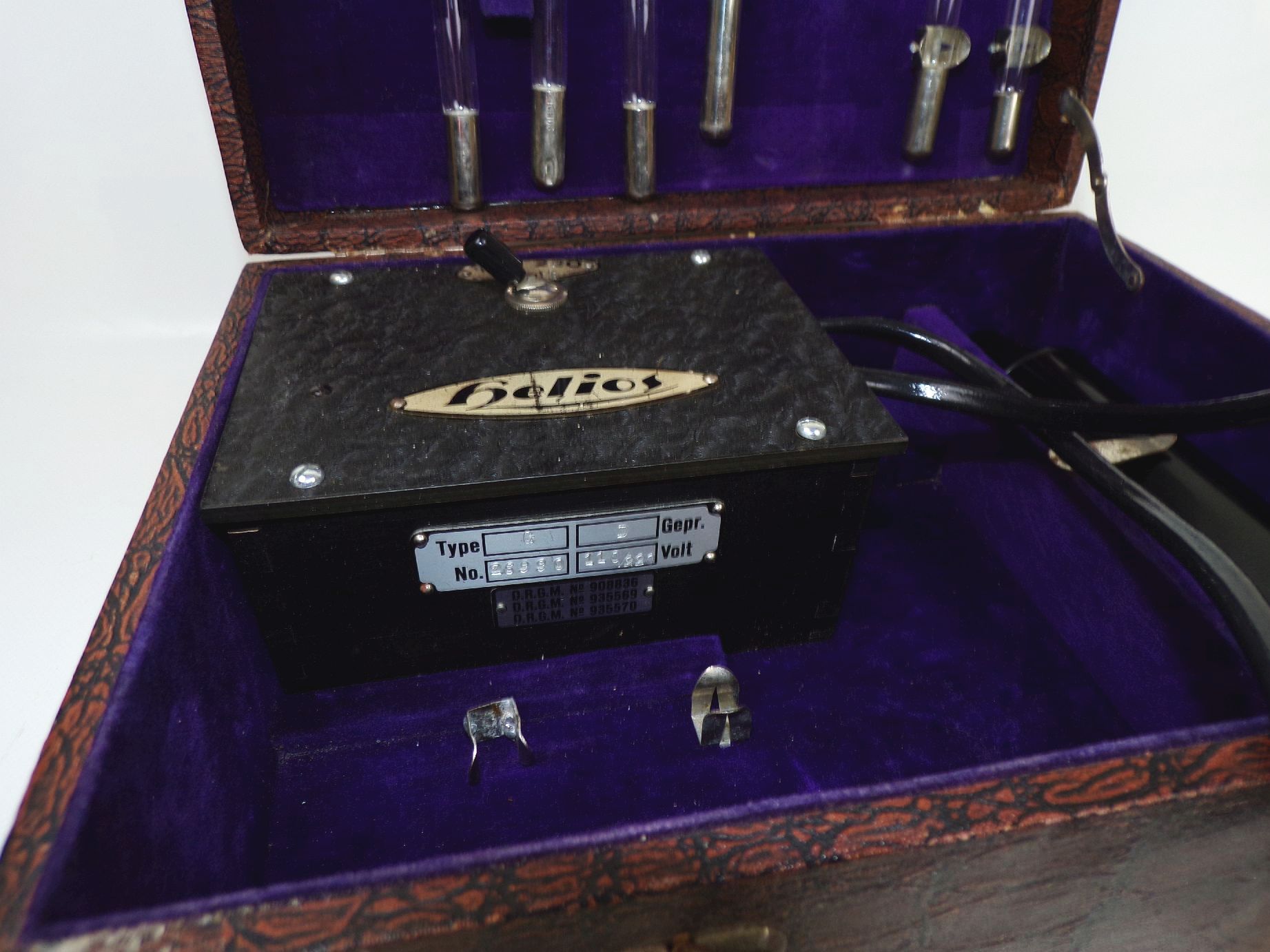 Alter Hochfrequenzapparat Strahlenapparat Helios