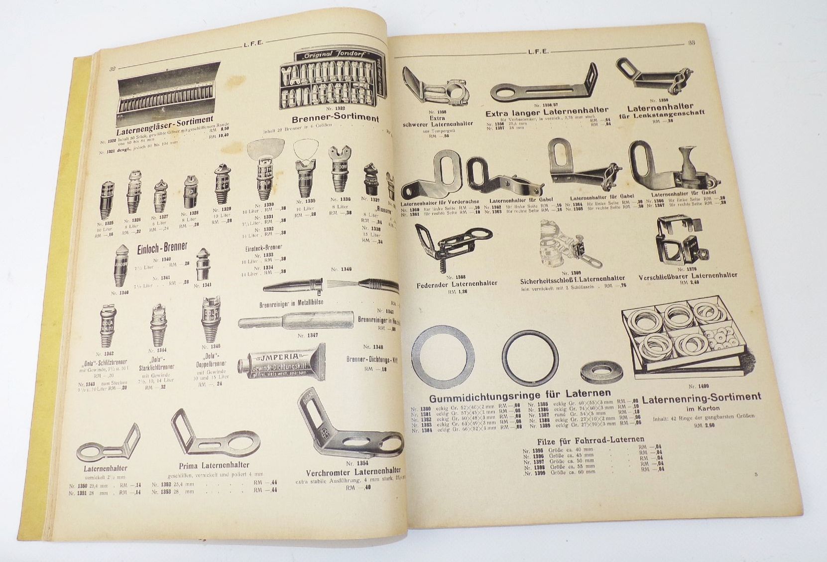 Alter Katalog Lausitzer Fahrrad Engroshaus Bautzen Fahrräder Fahrradteile 1933