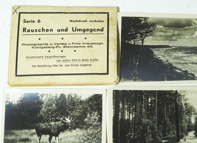 Kauffotos Rauschen und Umgebung Ostpreußen Serie 6 Fritz Krauskopf 1930er Foto
