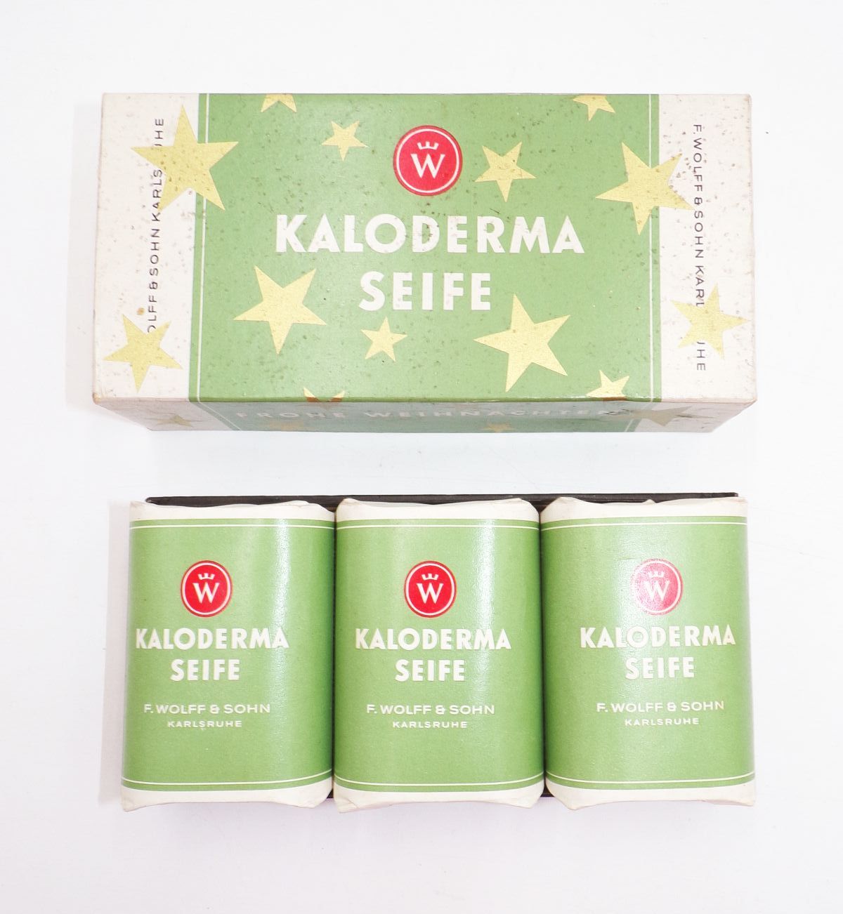 Kaloderma Seife Schaupackung Reklame Sammler Wolff u Sohn Karlsruhe Kaloderma Seife Schaupackung Reklame Sammler Wolff u Sohn Karlsruhe