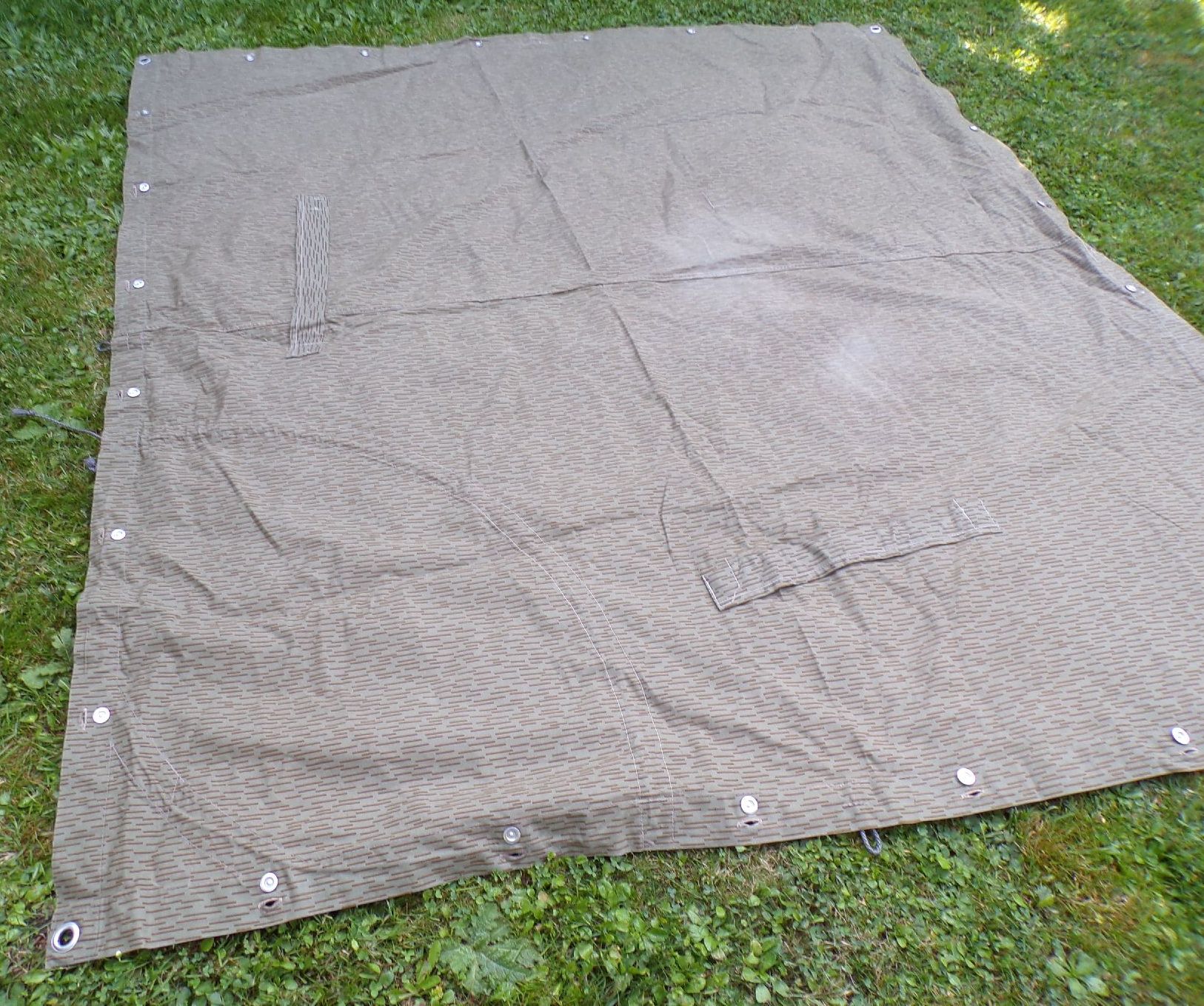 NVA Zeltplane Ein Strich kein Strich GDR 