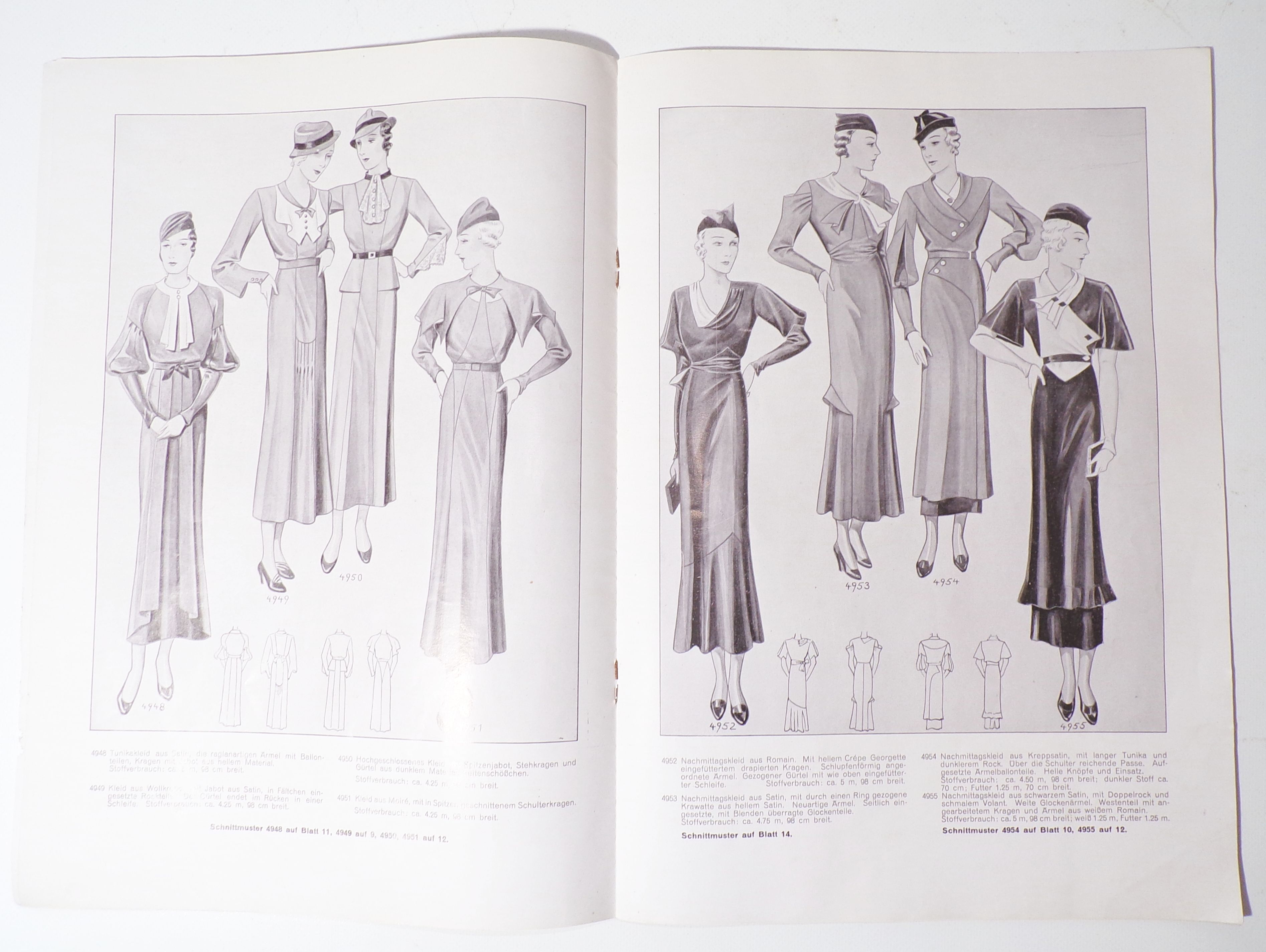 Der neue Schnitt Winter 1933 1934 Mode Frohne Bad Salzuflen 