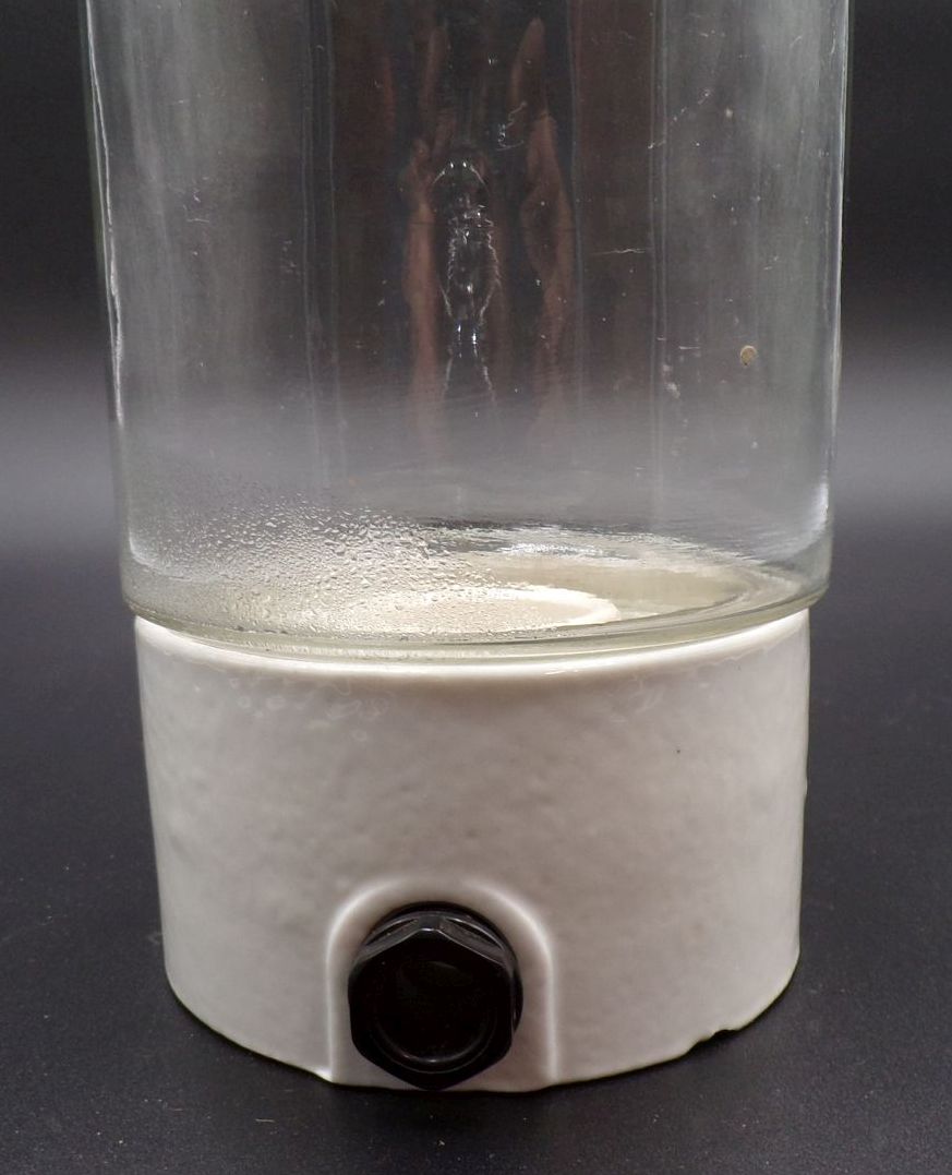 Alte Glaskolbenlampe E27 Porzellan Deckenleuchte Glas Loft Industrie Weiß