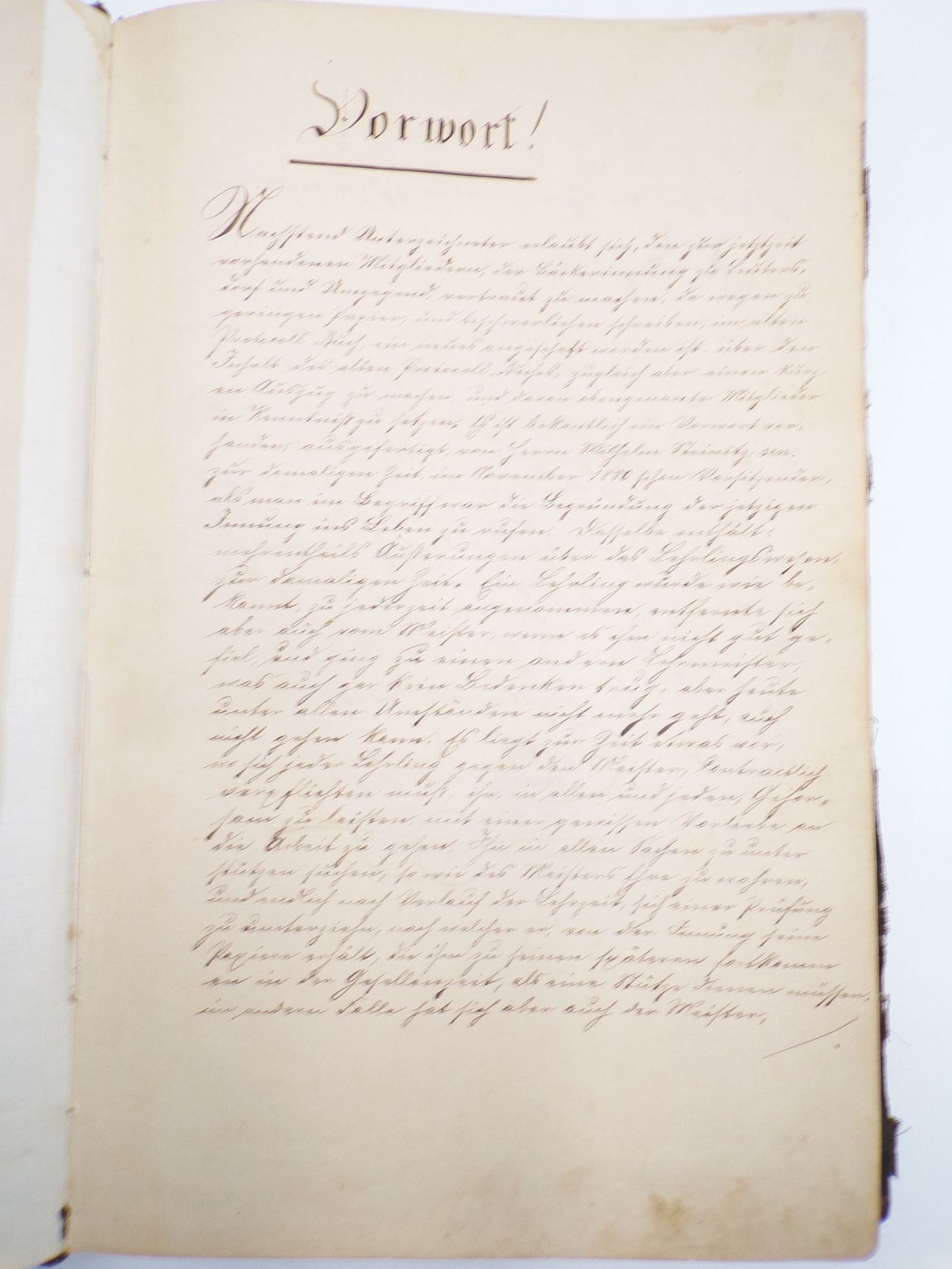 Handgeschriebenes Buch Bäcker Innung Leutersdorf Oberlausitz ab 1885 Handgeschriebenes Buch Bäcker Innung Leutersdorf Oberlausitz ab 1885
