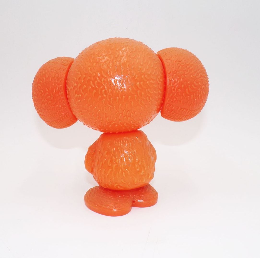 Cheburashka Orange CCCP Sowjetunion Puppe Plaste Design Vintage