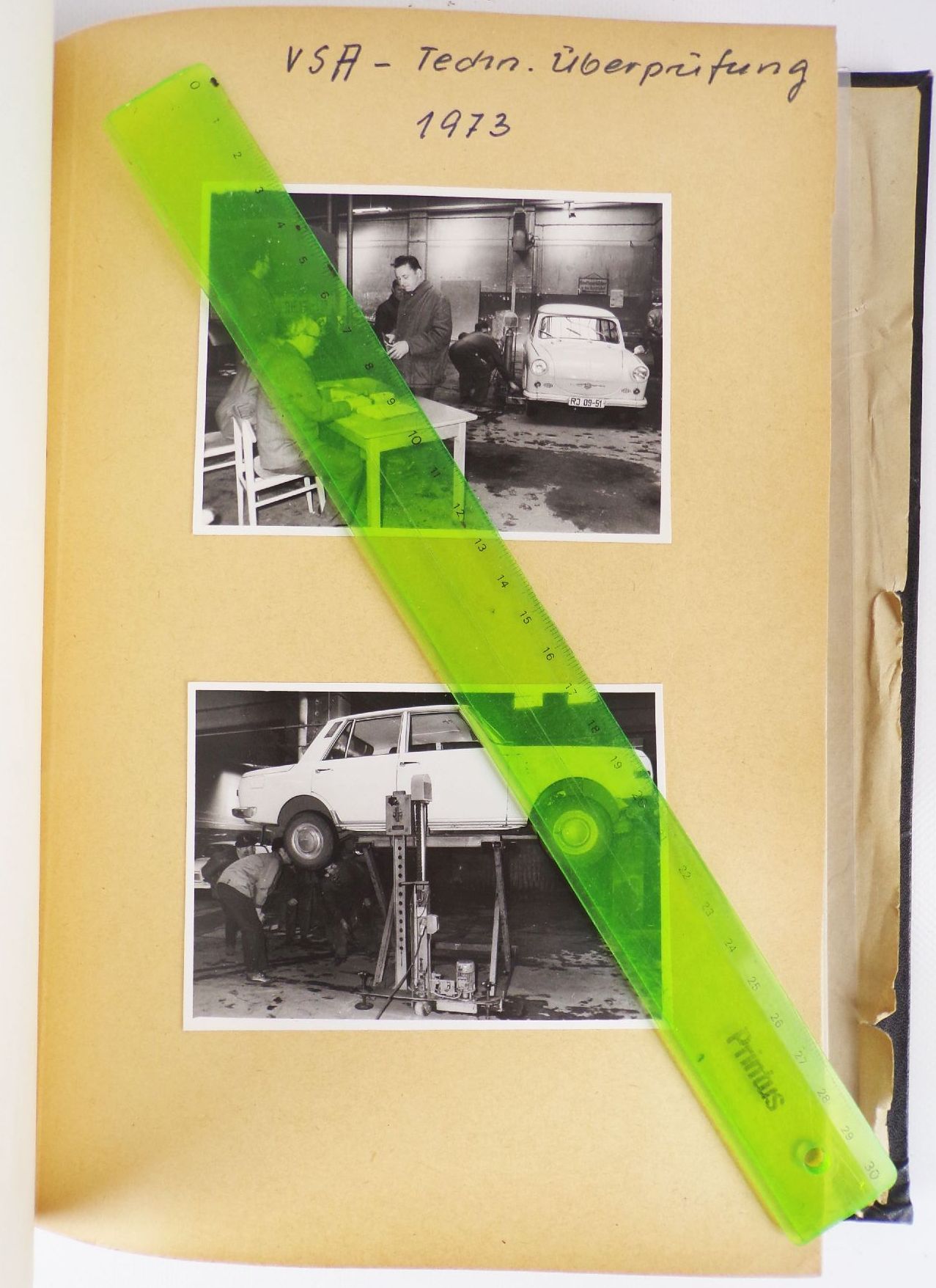 Dokumentation WUMAG Görlitz 1966 Fotos Mitarbeiter DDR Urkunden Tagebuch