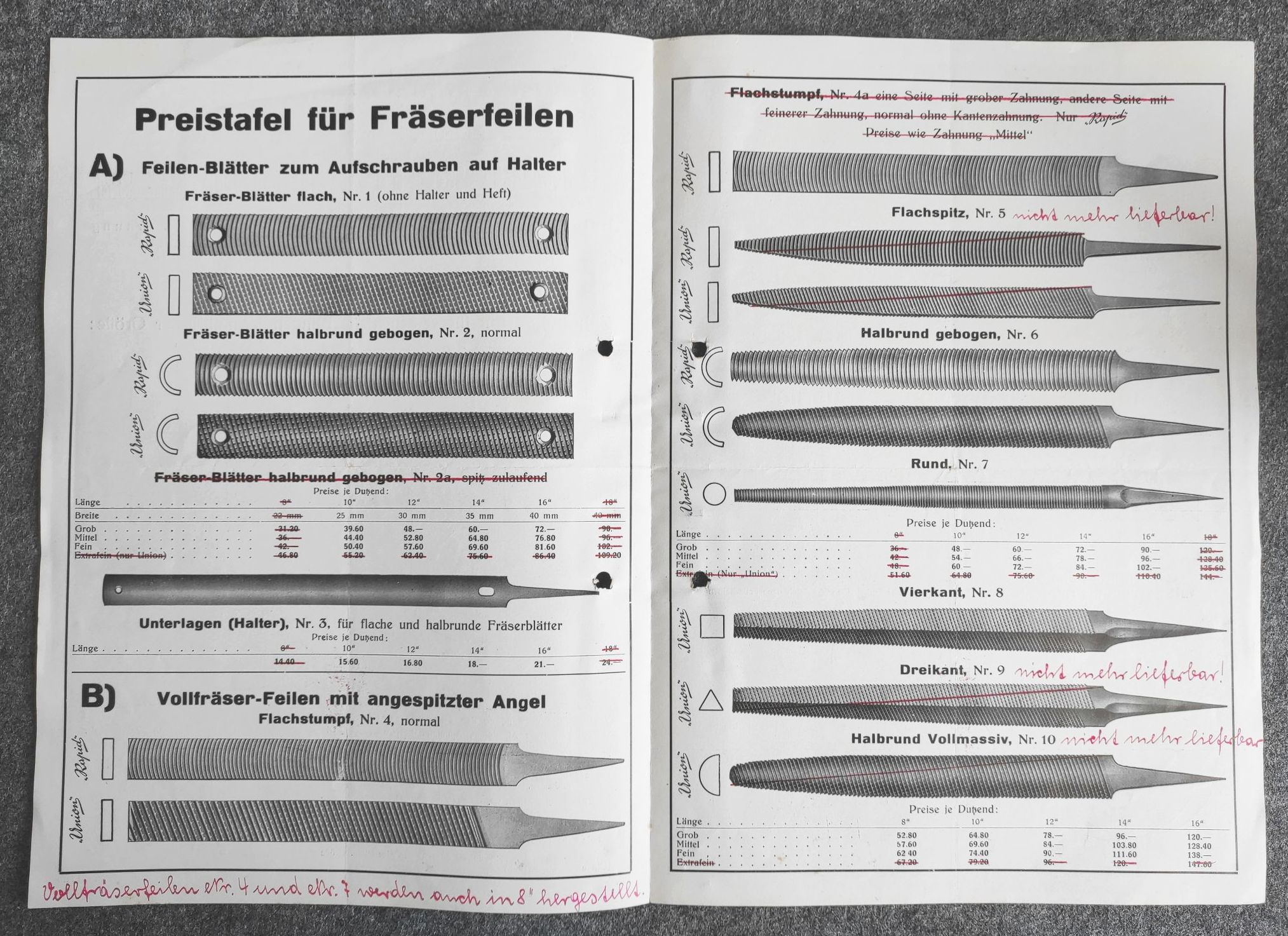 Deutsche Patentfeilen Fabrik Werbung Liste Werkzeug Radeberg Sachsen Deutsche Patentfeilen Fabrik Werbung Liste Werkzeug Radeberg Sachsen
