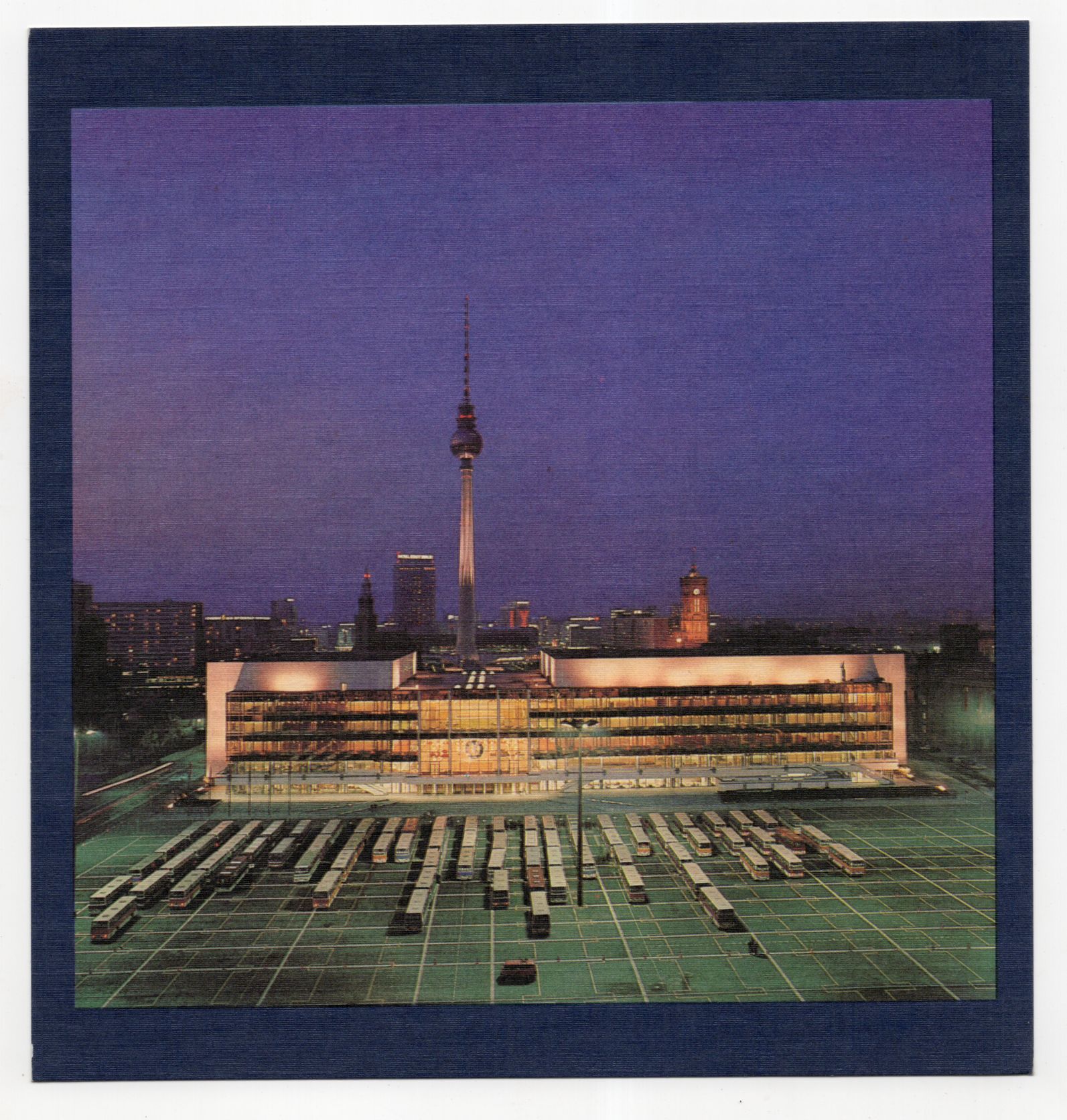 Palast der Republik Berlin Hauptstadt der DDR 1977 Bildermappe 