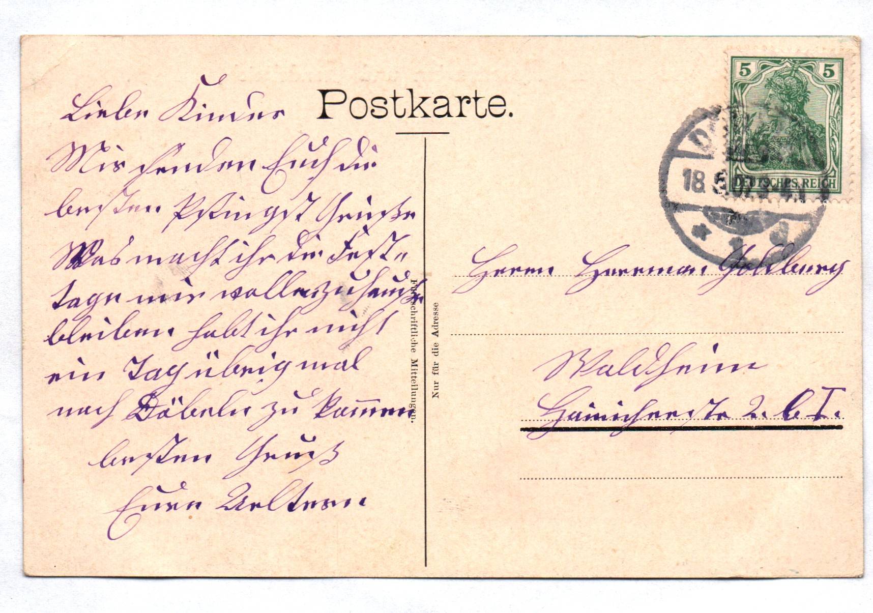 Litho Ak Gruss aus Kneiss Rosengarten und Gondelteich Döbeln 1907