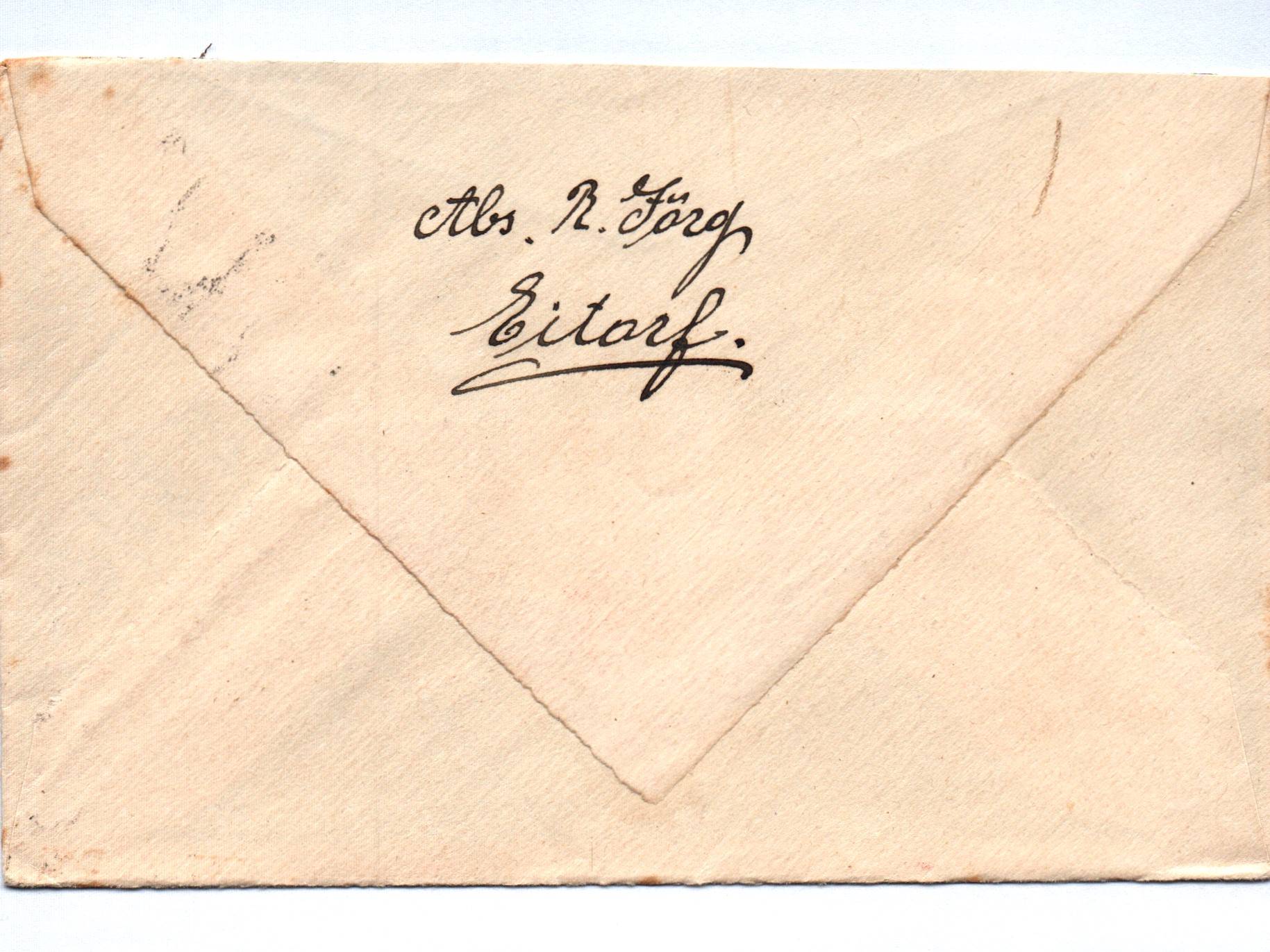 Brief Bahnpost Köln 1923