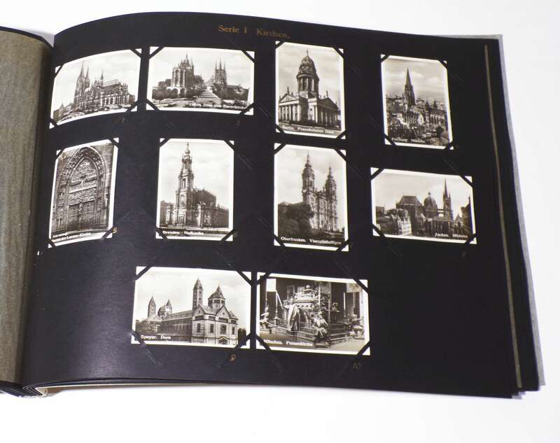 Das schöne Deutschland mit Gebieten vollständiges Sammelbilderalbum