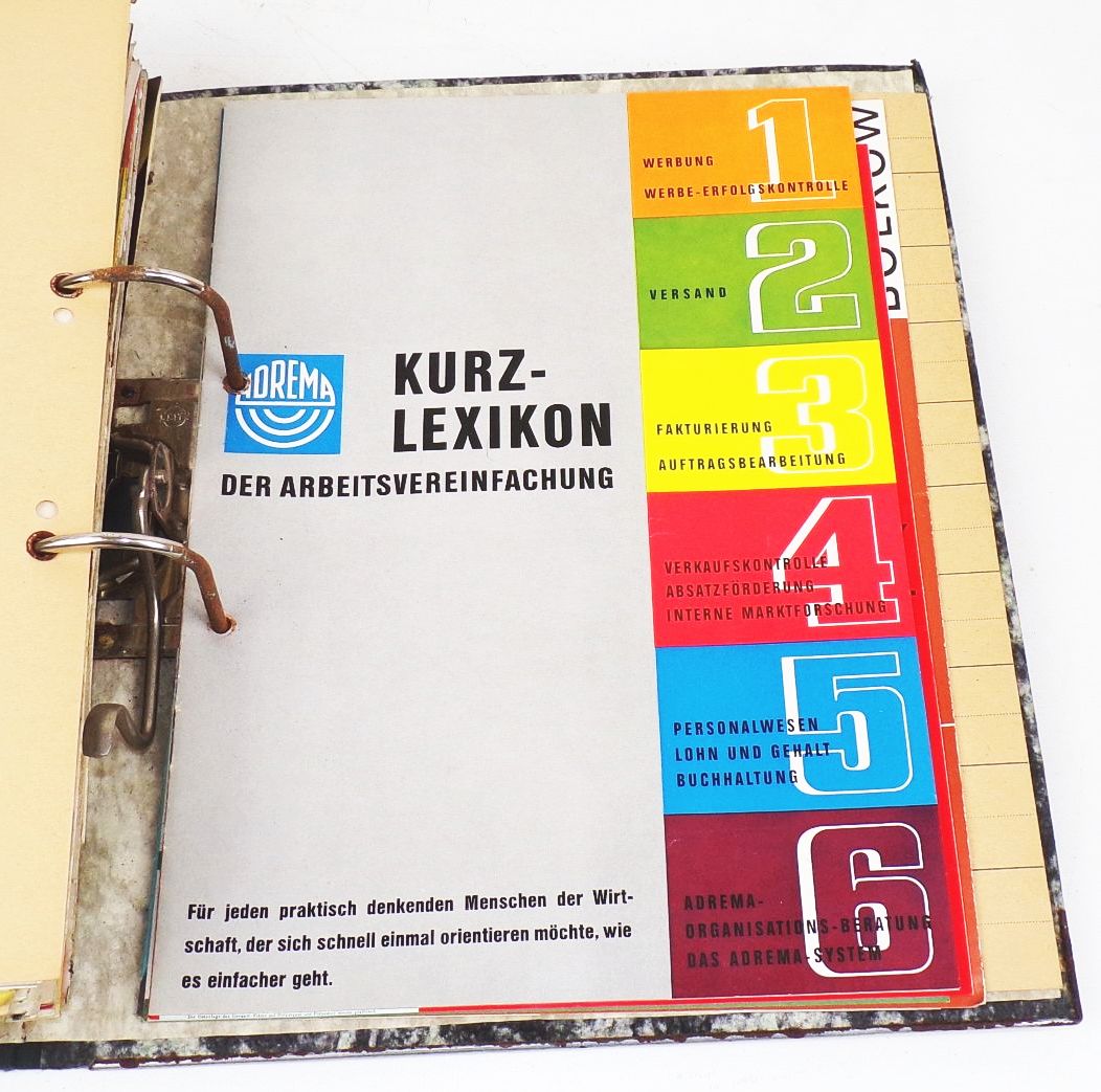  Prospekte Büromöbel Bürobedarf 1960er BRD Katalog Konvolut