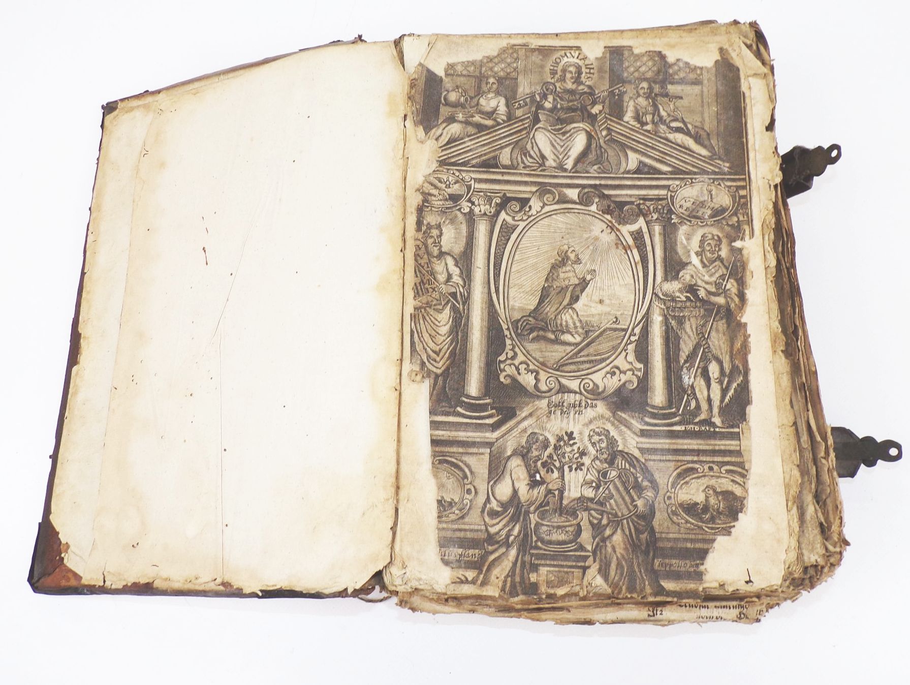 Buch Gebetsbuch Bibel um 1700 