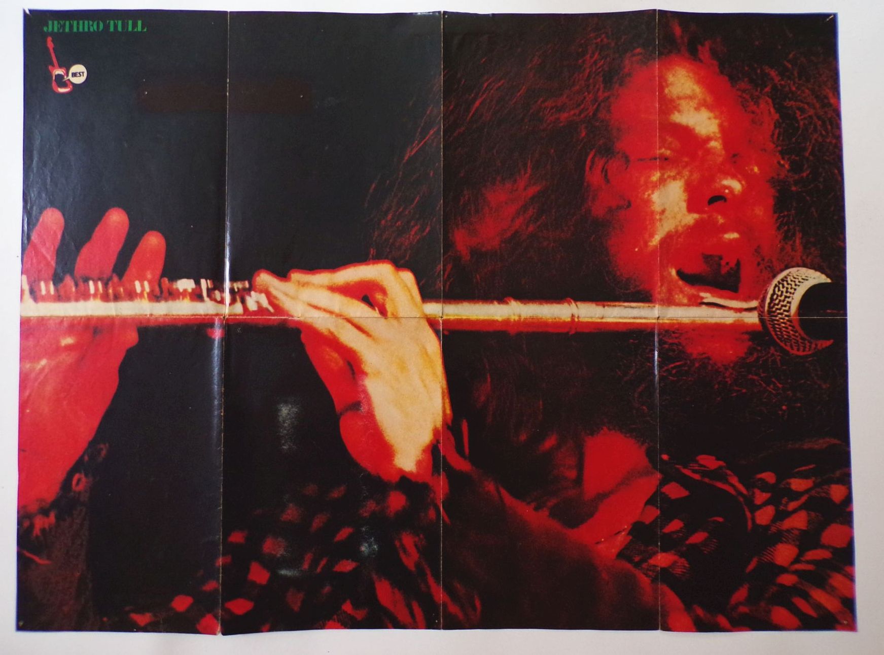 Vintage Poster Charlie Watts Rolling Stones Jethro Tull Best Vintage Poster Charlie Watts Rolling Stones Jethro Tull Best