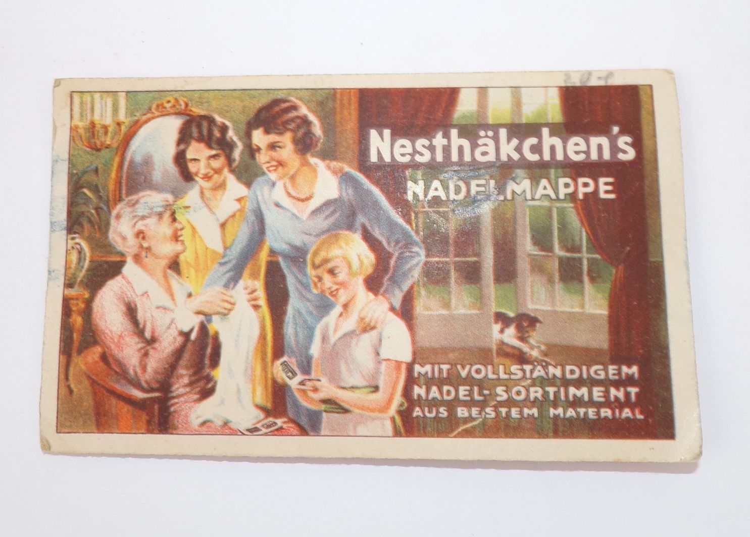 Nesthäkchen Nadelmappe Alt Nadelutensil Nesthäkchen Nadelmappe Alt Nadelutensil