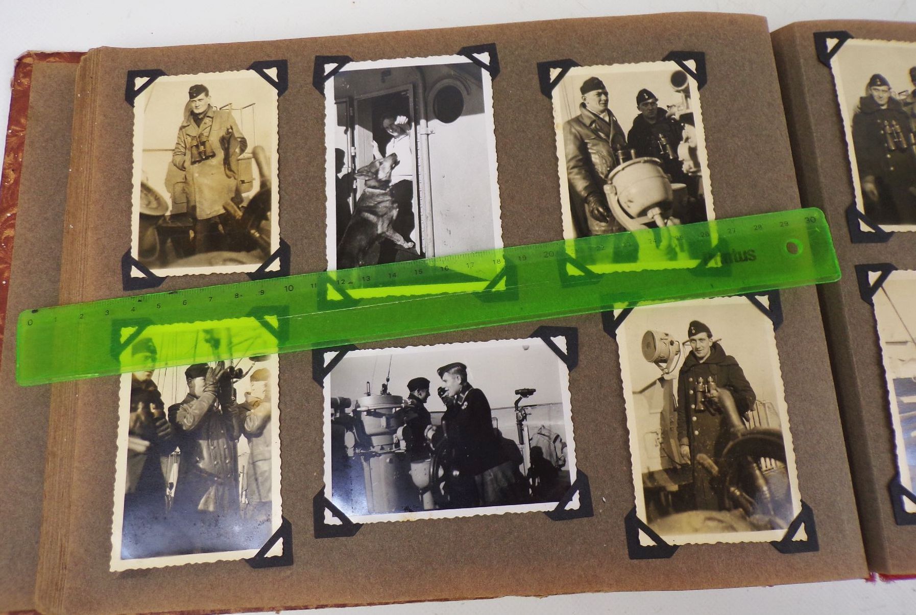 Marine Fotoalbum 2 Wk Schiffe Libau Norwegen Fjorde Matrosen WW2