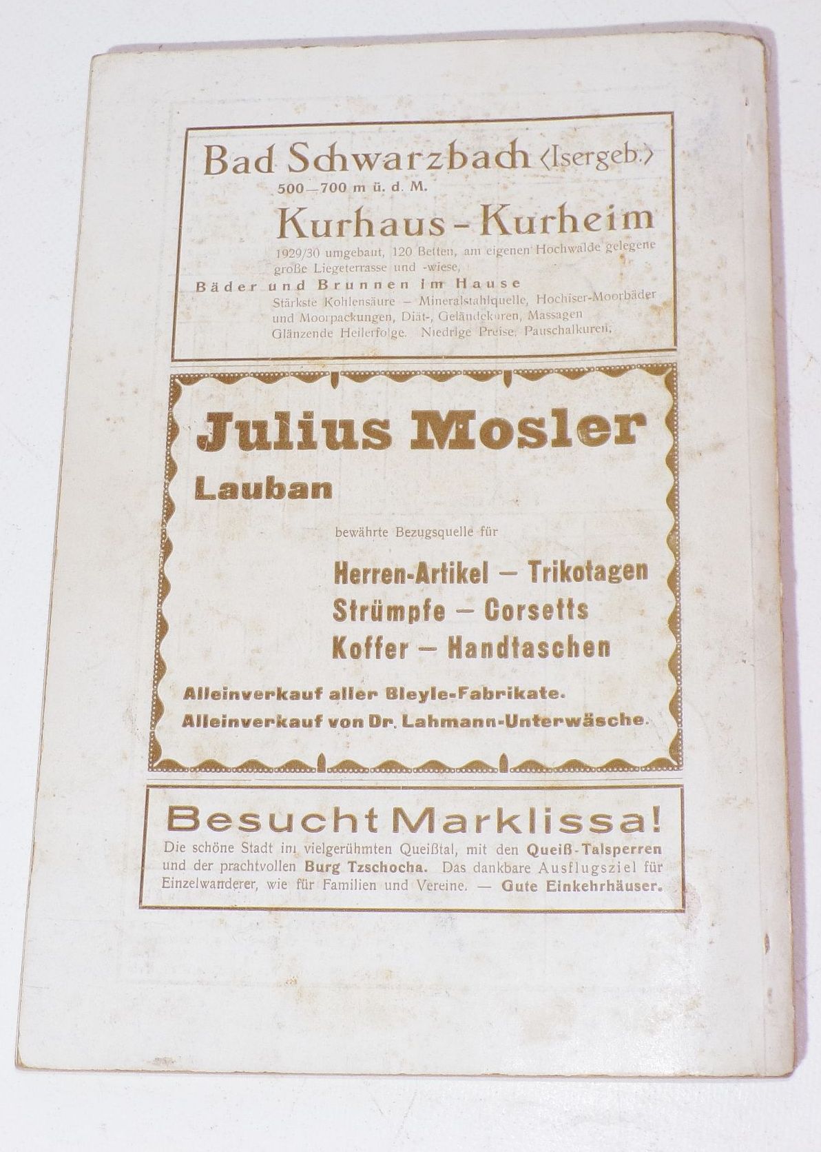 Laubaner Heimatkalender 1937 Lauban Schlesien Polen 