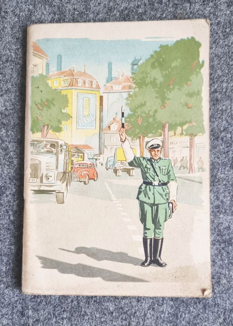 Bestimmungen neue Verkehrsordnung StVO und StVZO DDR 1956 Bestimmungen neue Verkehrsordnung StVO und StVZO DDR 1956