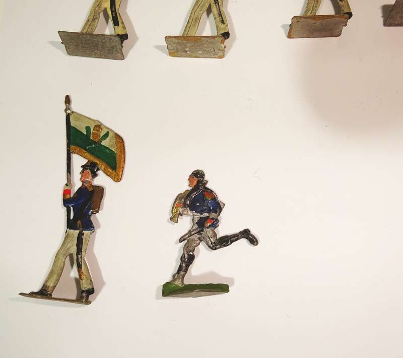 Alte Zinnfiguren Spielmannszug Regimentskapelle 1 Leib Grenadier Regt 100