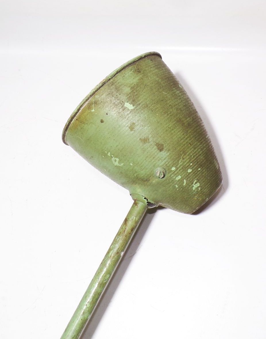 Alte Werkstattlampe Gelenklampe Grün Schalter E27 Lampe Leuchte Metalllampe 