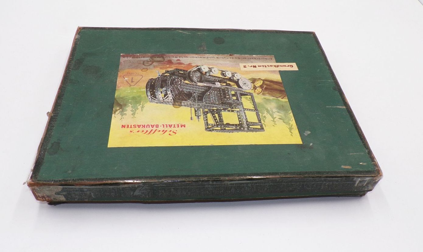 Schefflers Metallbaukasten Grundkasten Nr 2 DDR 