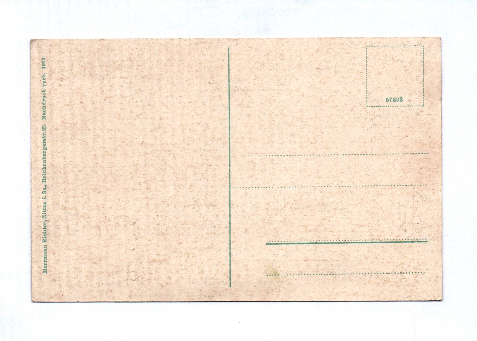 Ak Sommerfrische Hammer am See Aufblick vom Zehner Logierhause Tschechien