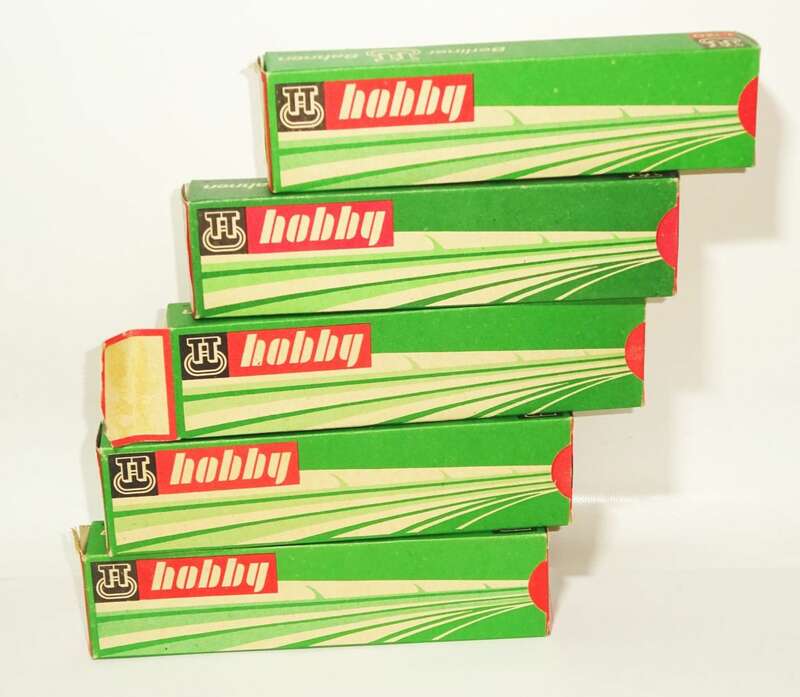 5 Leerkartons Hobby TT DDR leere Kartons 