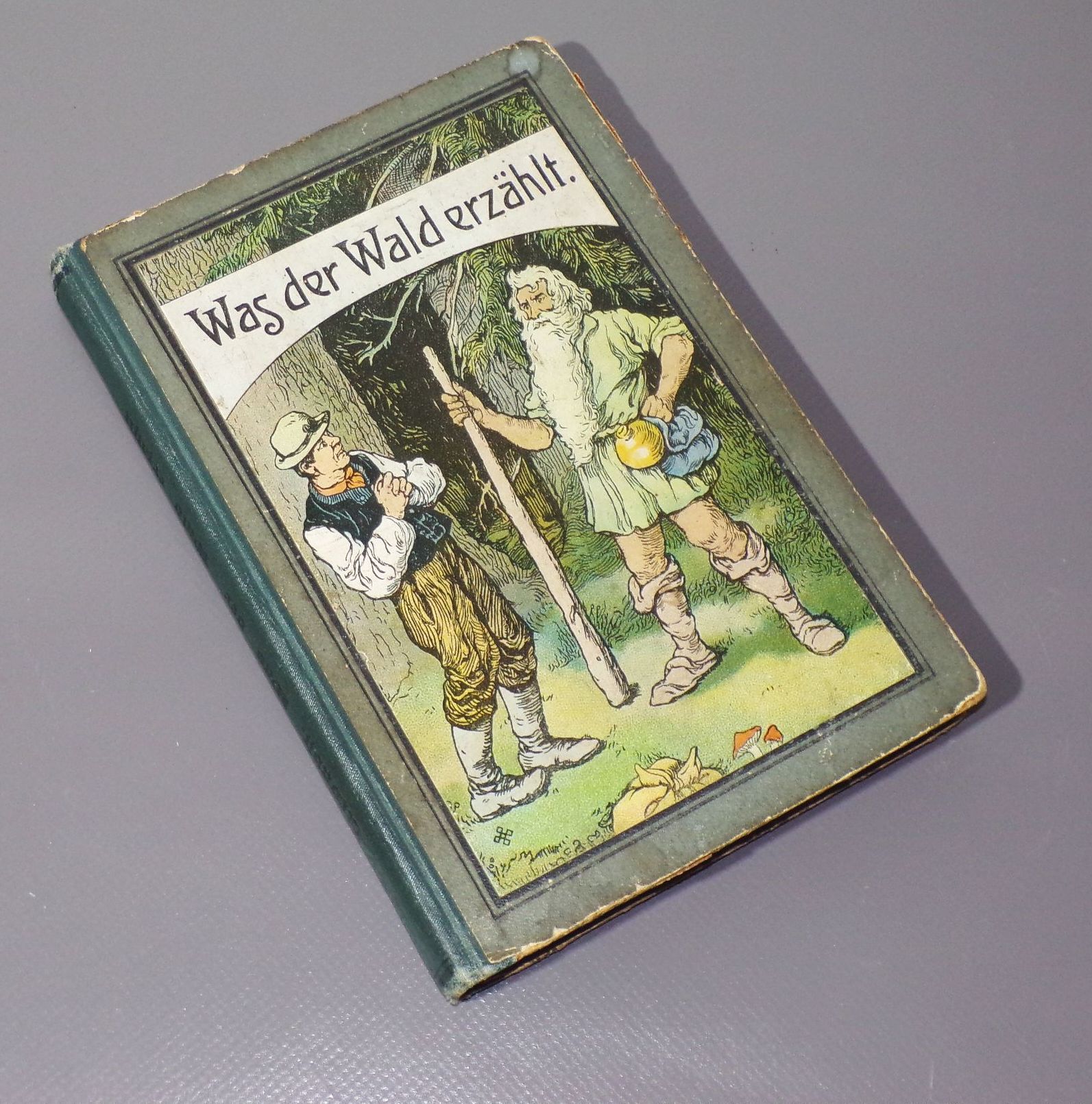 Was der Wald erzählt Märchen Gustav Heick und Frida von Kronoff Hohneck 1910er 