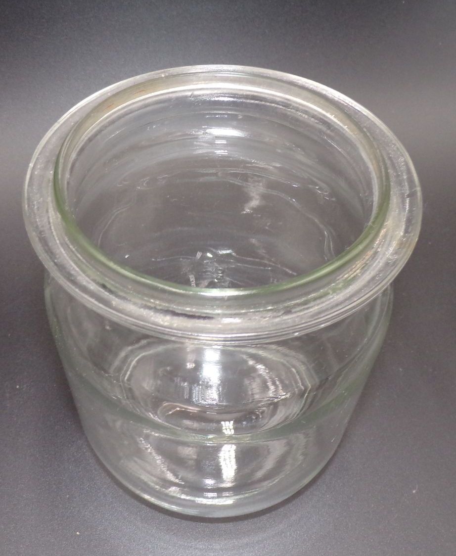 Altes Einmachglas Rillenglas Phönix Penzig Schlesien Vorratsglas