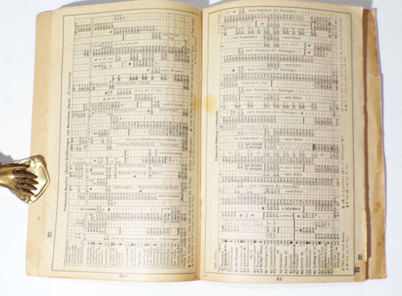 Blitz Fahrplan Sommer Ausgabe 1939 Sachsen Mitteldeutschland Sudeten 