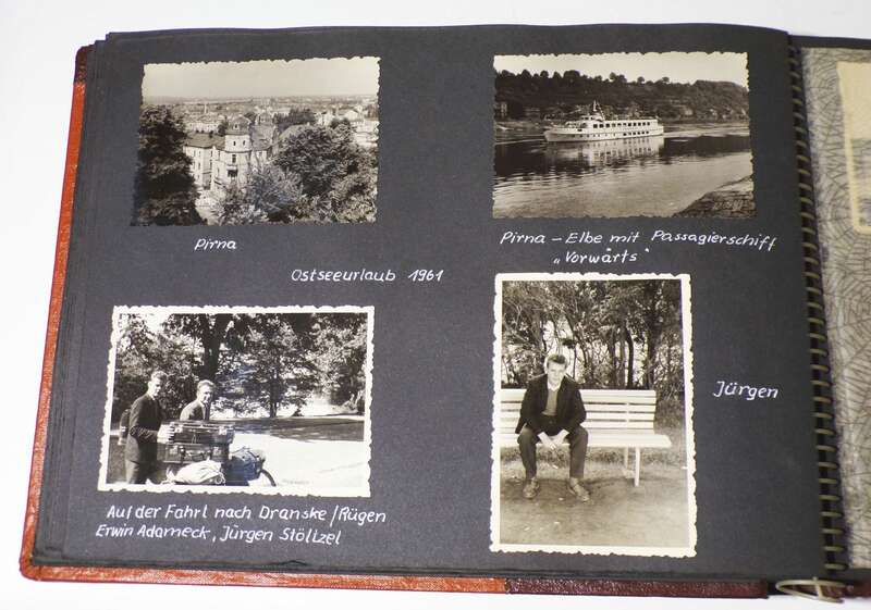 Fotoalbum DDR Sport Friedensfahrt Dresden Pirna Hochwasser Stralsund Ostsee 