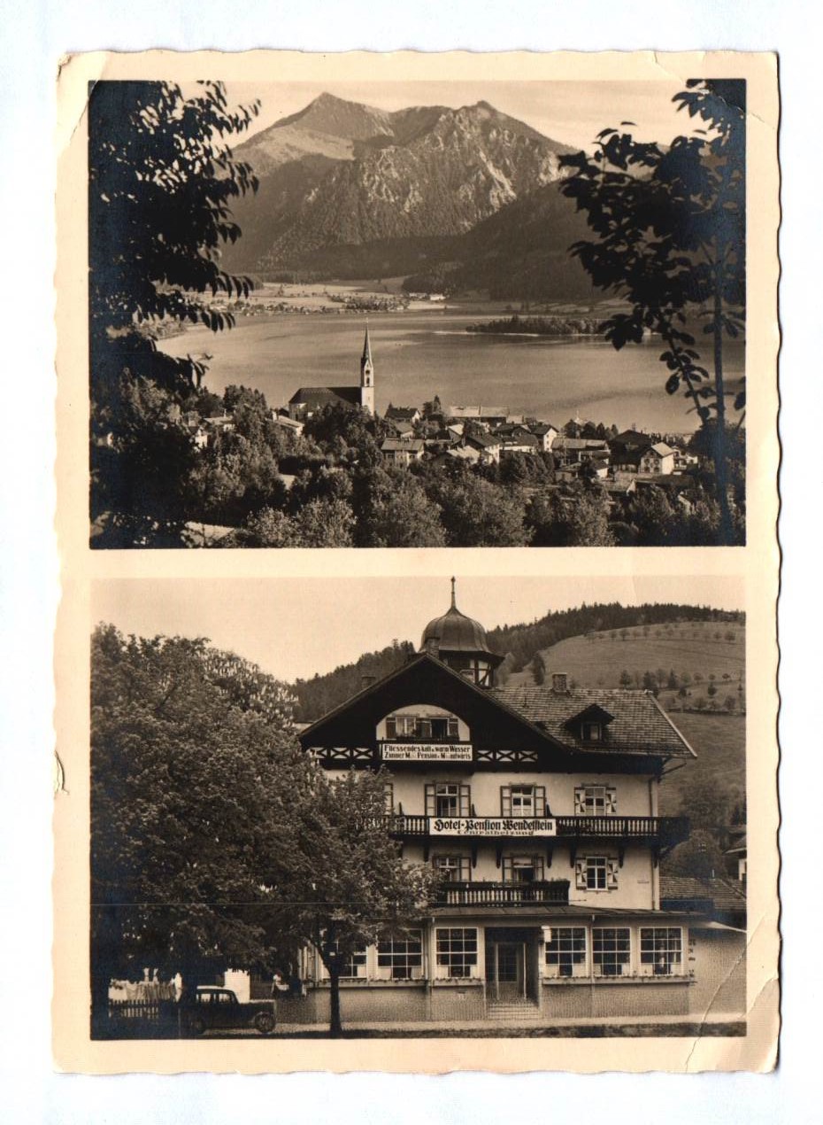 Ak Hotel Pension Wendelstein Schliersee Ak Hotel Pension Wendelstein Schliersee