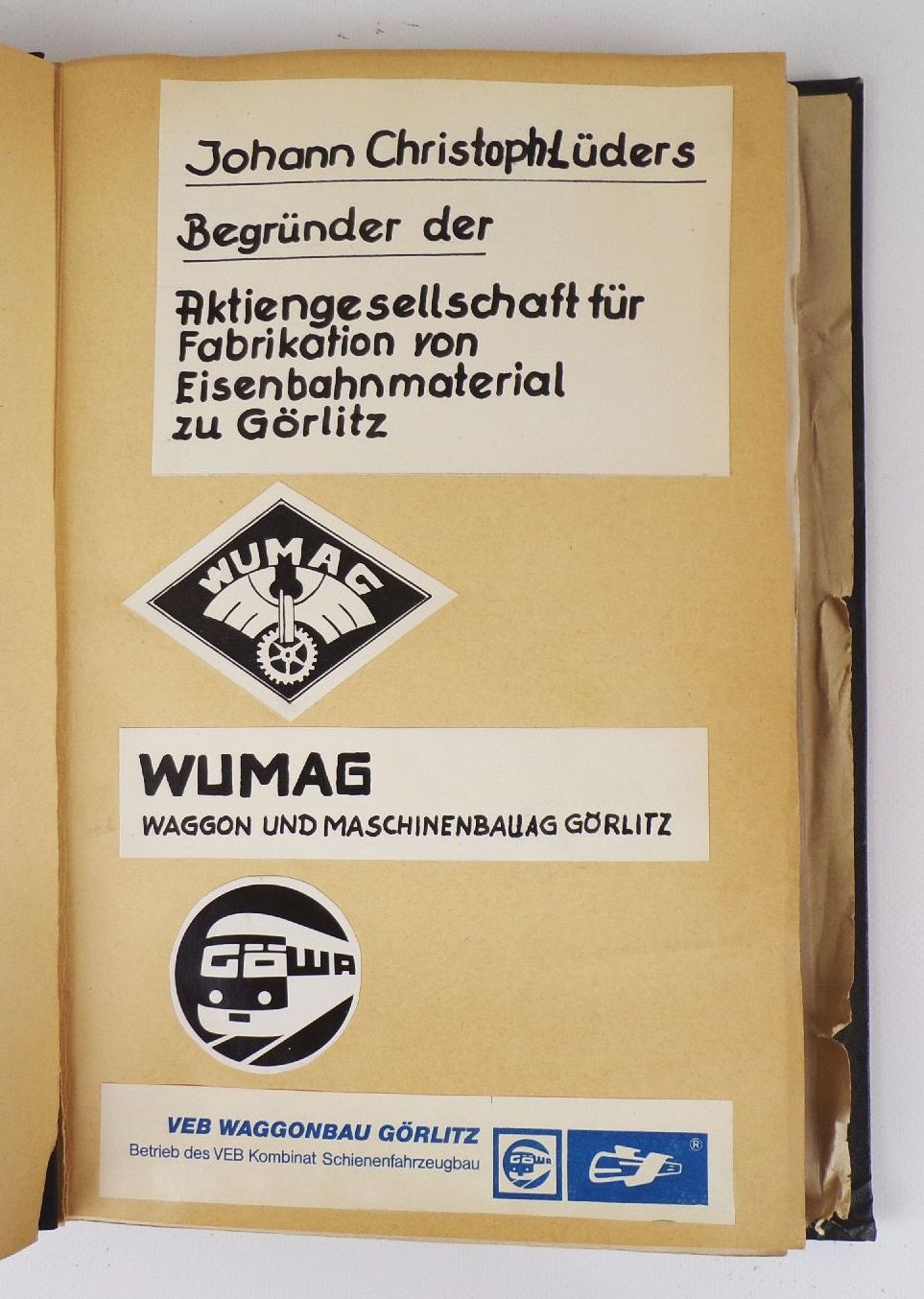 Dokumentation WUMAG Görlitz 1966 Fotos Mitarbeiter DDR Urkunden Tagebuch Dokumentation WUMAG Görlitz 1966 Fotos Mitarbeiter DDR Urkunden Tagebuch