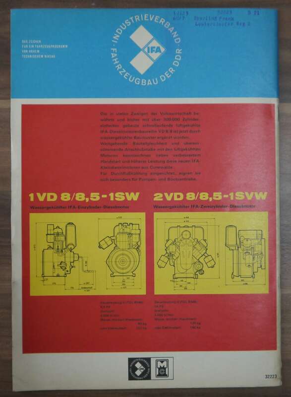 Instandsetzungshinweise für MZ 175 250 KFT Heft Dezember 197